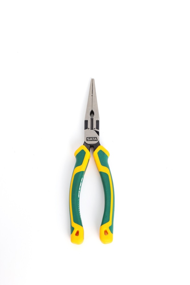 70122D SATA High Leverage Long Nose Pliers 8"