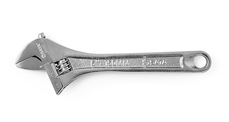 05301 SATA WIDE JAW  ADJUSTABLE WRENCH 6"