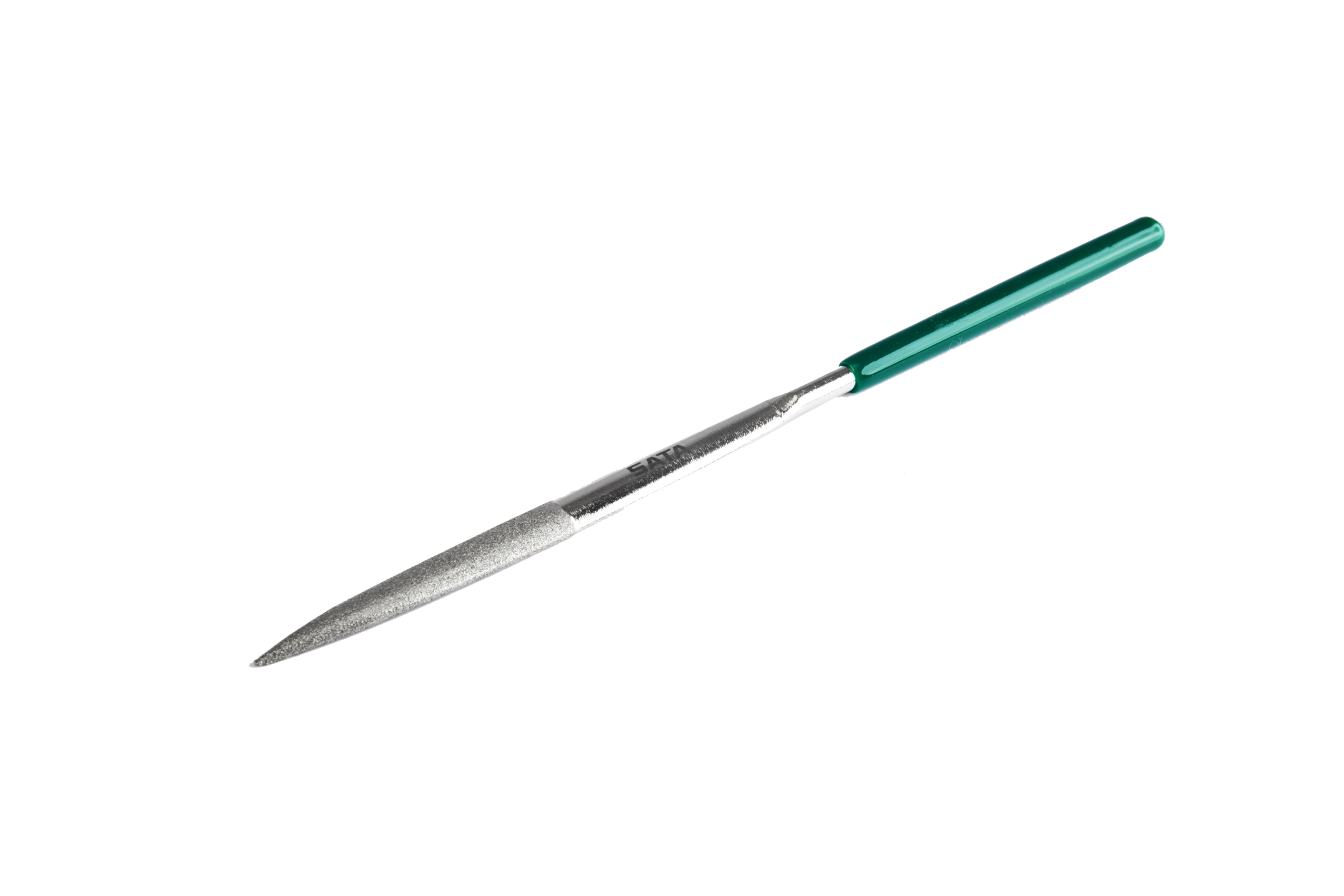 03832 SATA Diamond Pointed Half Round Needle File 4x160MM