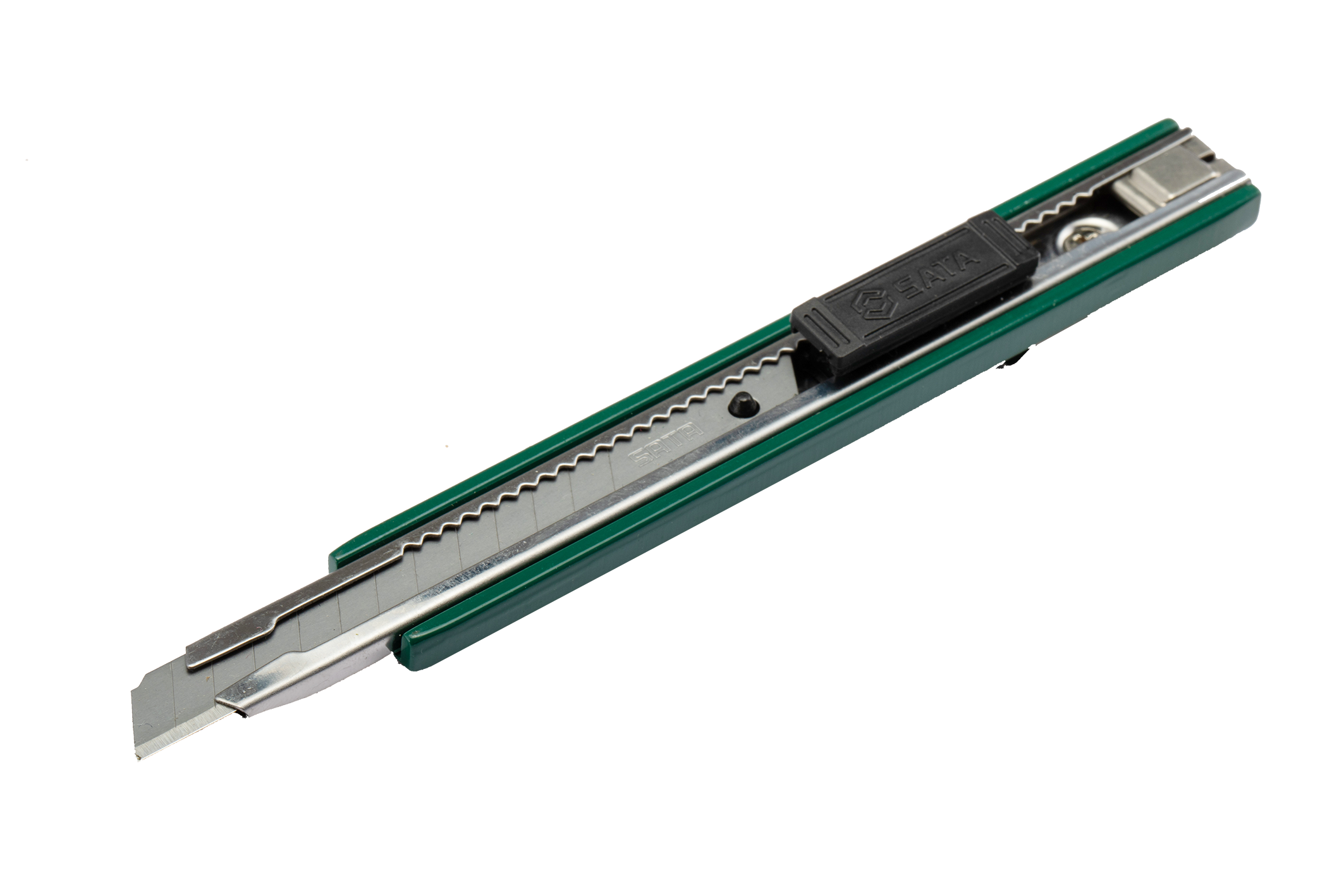 93424A SATA Zinc Alloy Utility Knife, 13-point, 9x80MM