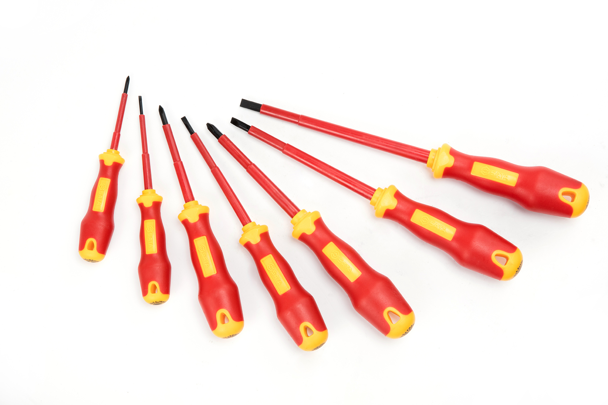 09303 SATA 7Pc. T Series VDE Insulated Screwdriver Set