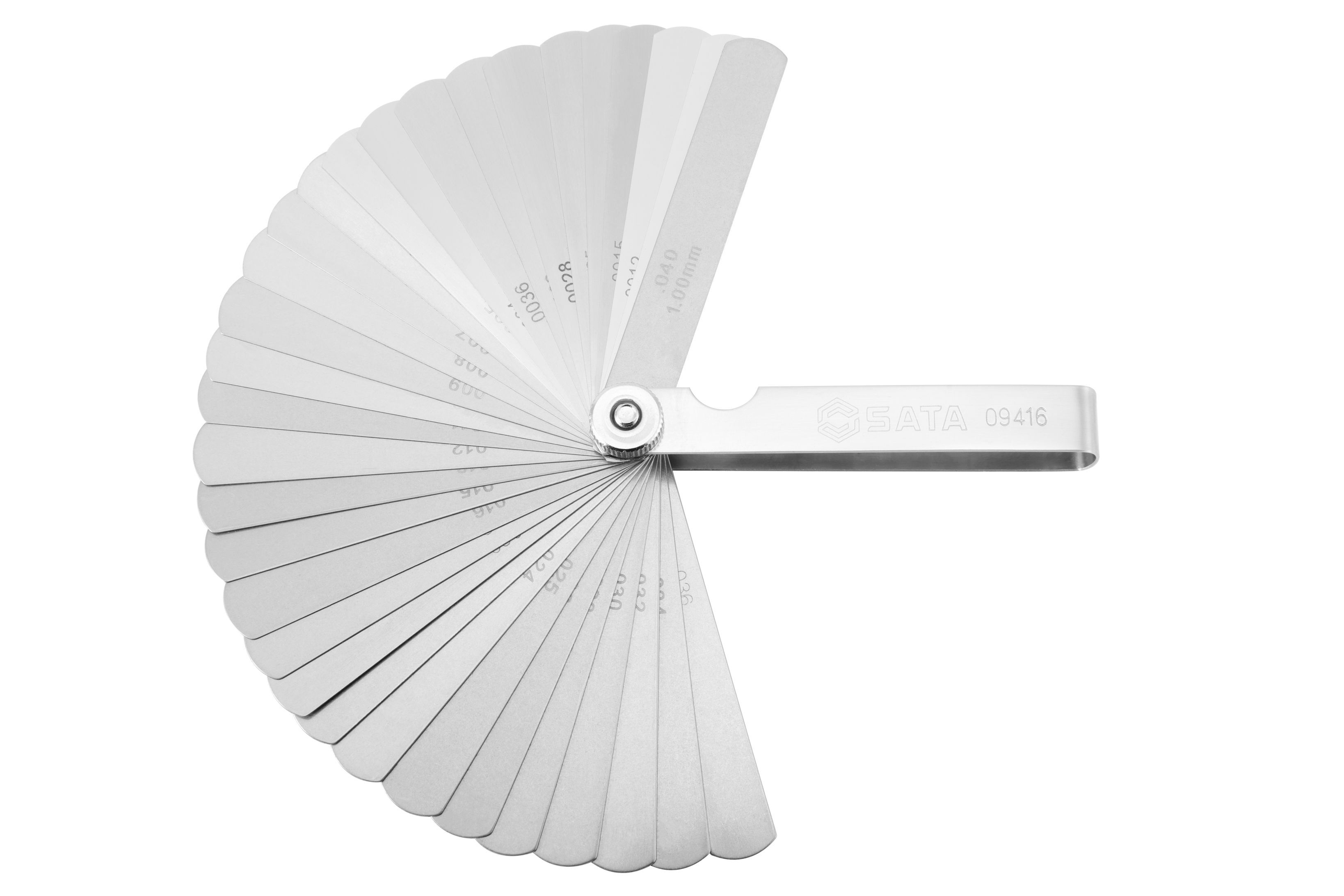 09416 SATA 32Pc. High Precision Feeler Gauge Set