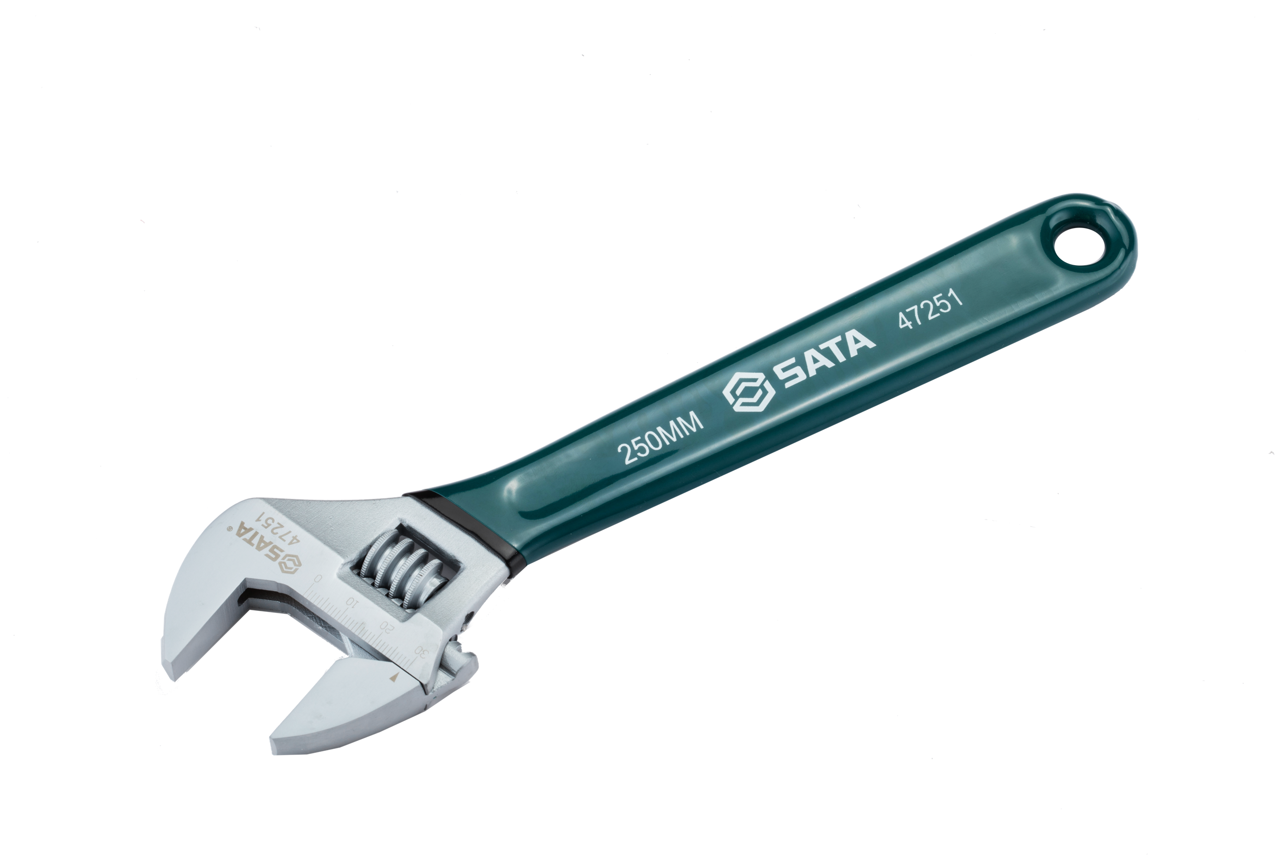 47251 SATA Dipping Handle European Style Adjustable Wrench 10"