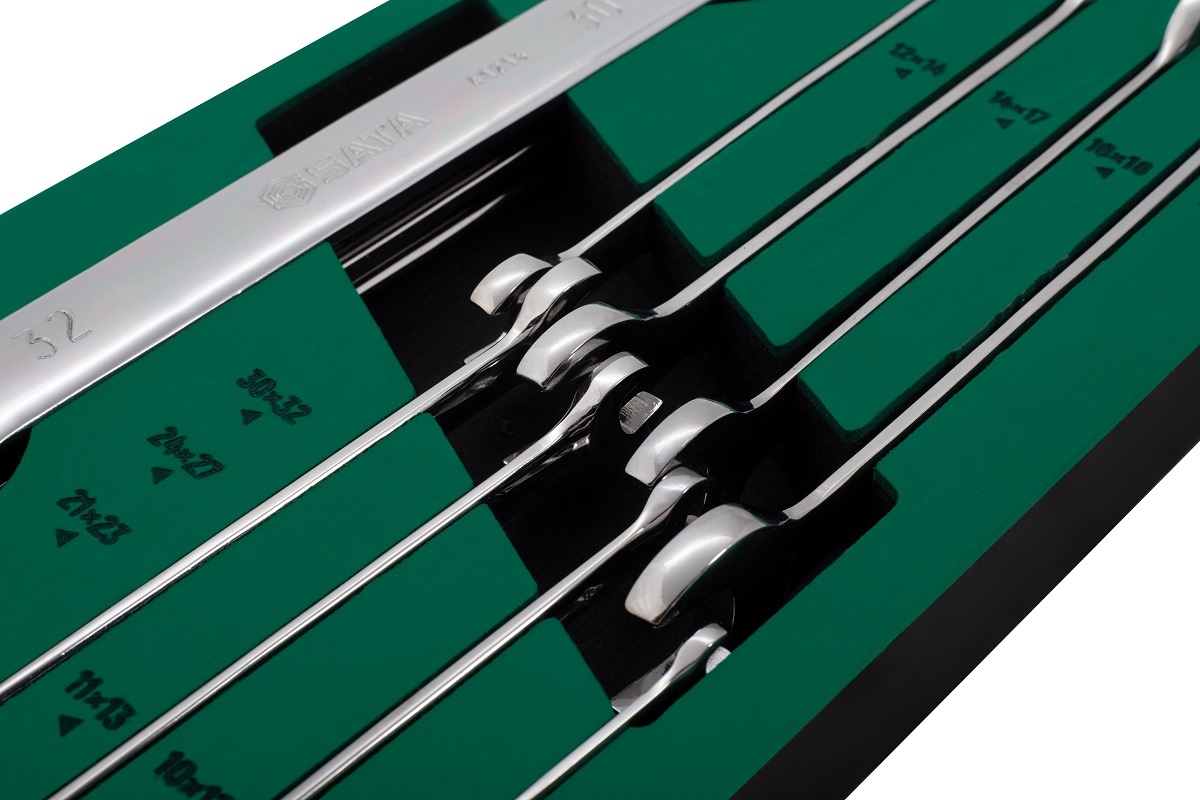 09904 SATA  11Pc. Open End Wrench Set