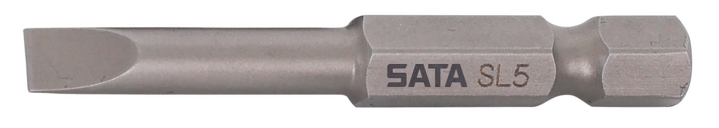 59111-75 SATA 10Pc. 1/4" Bits, 75MM Length, SL3.0MM