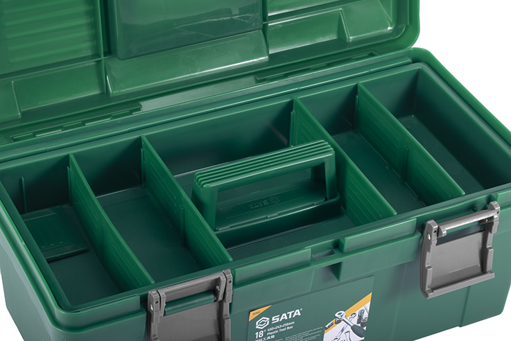 95163 SATA  Plastic Tool Box 18"
