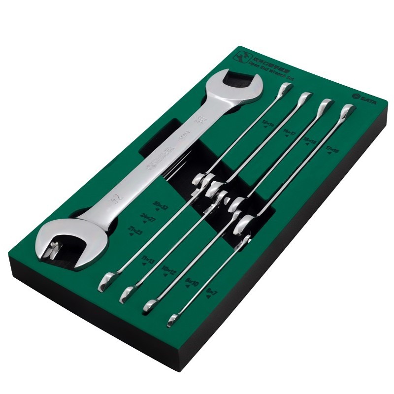 09904 SATA  11Pc. Open End Wrench Set