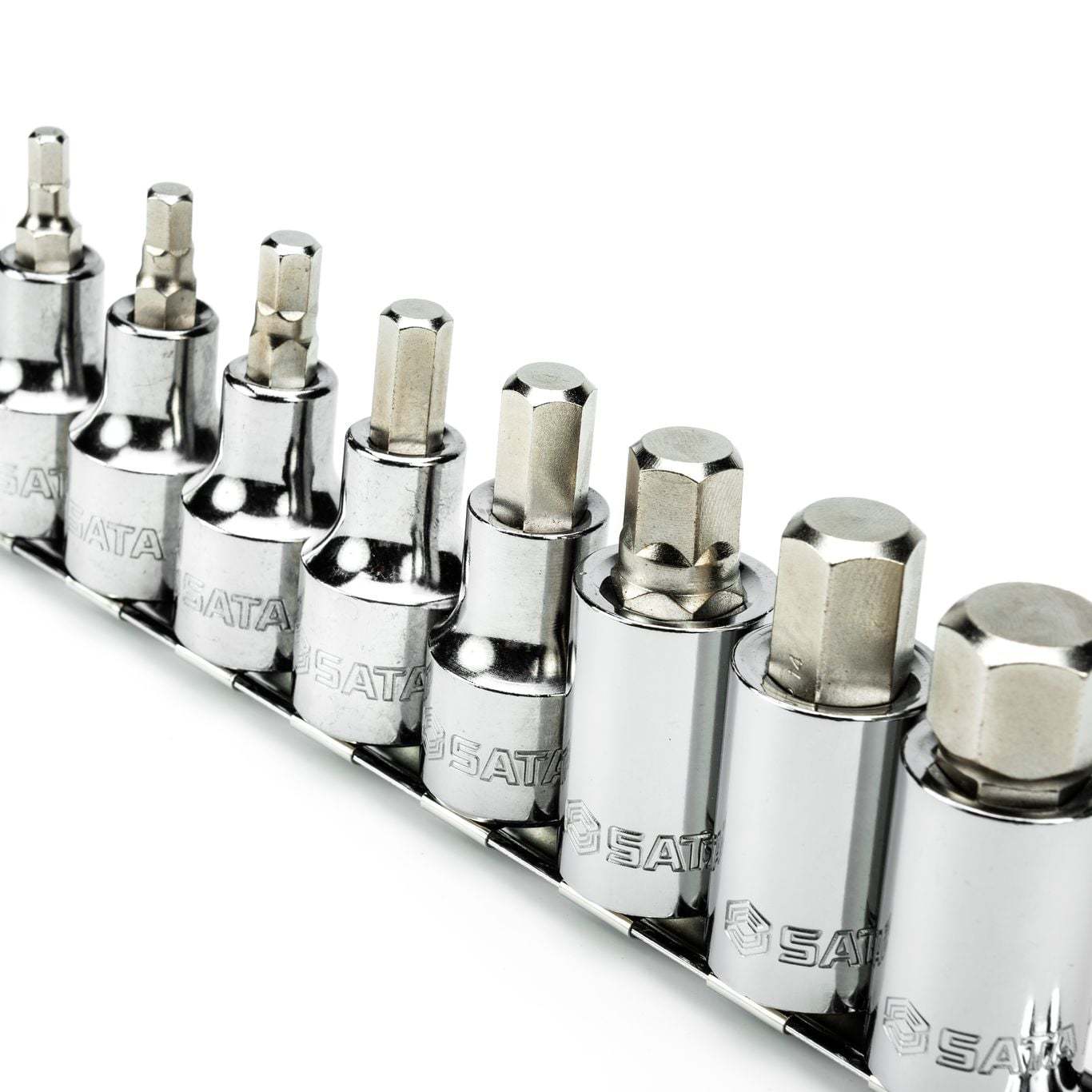 ST09057-02 SATA 9 Pc. 1/2" Drive Hex Bit Socket Set
