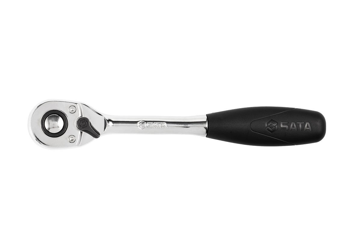 13902 SATA 1/2" Dr. Quick Release Ratchet with Grip 10"