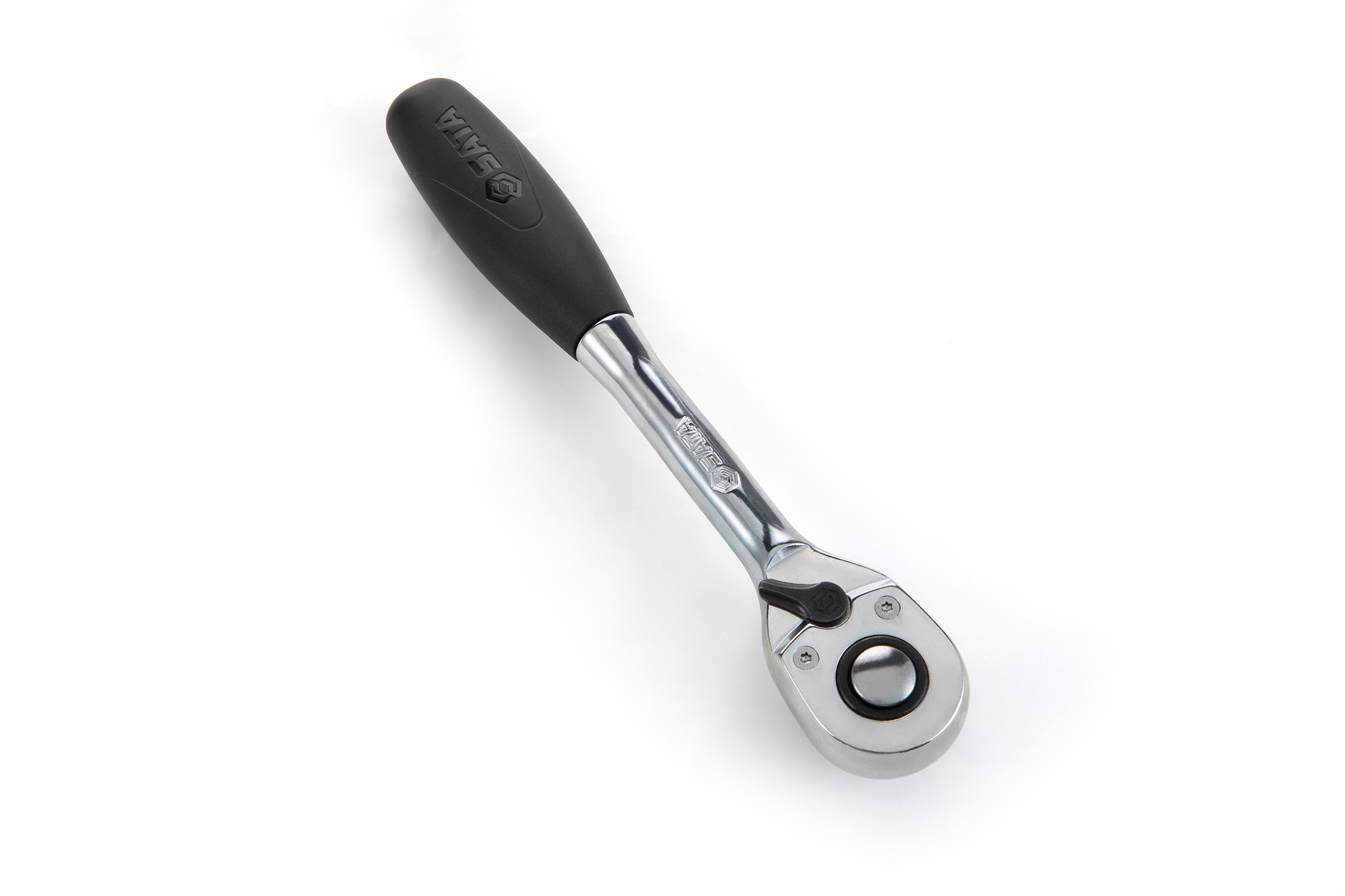 13902 SATA 1/2" Dr. Quick Release Ratchet with Grip 10"