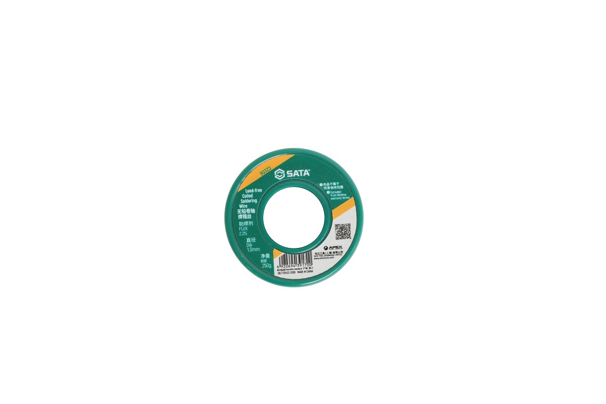 90324 SATA Leed-free Coiled Soldering Wire 1.0mm/500g