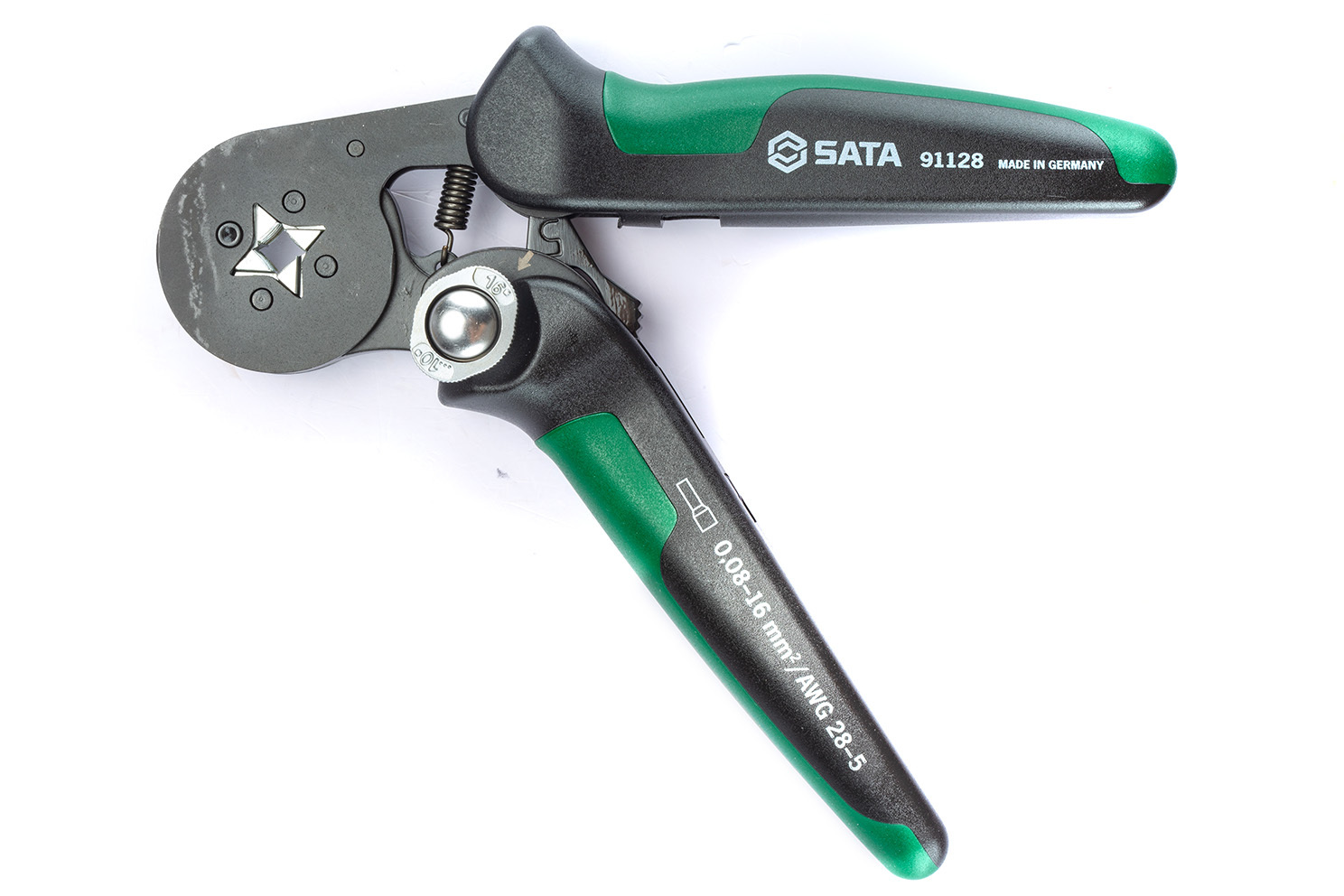 91128 SATA Self-adjusting Crimping Pliers of G Series for End Sleeves 7"