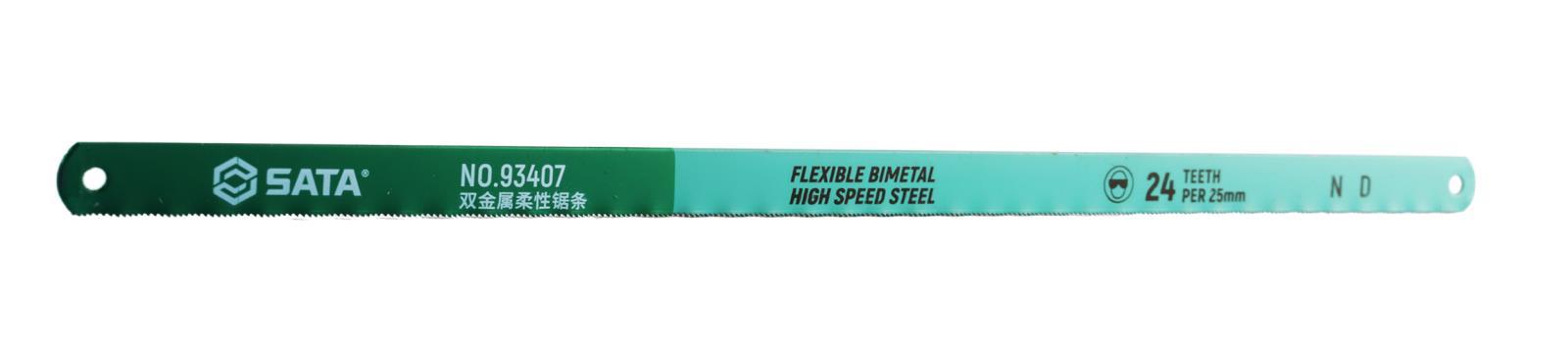 93407 SATA Bi-metal Hacksaw Blade 12", 24 Teeth/Inch
