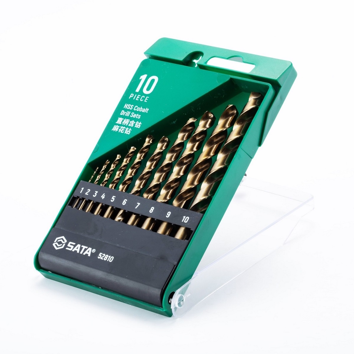 52810 SATA 10PCS?HSS?COBALT?DRILL SET