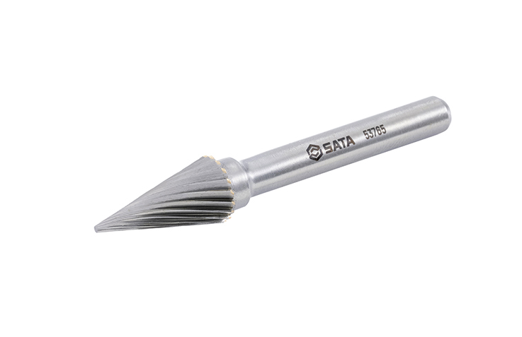 53765 SATA Conical pointed-nose single cut burrs M1020M06