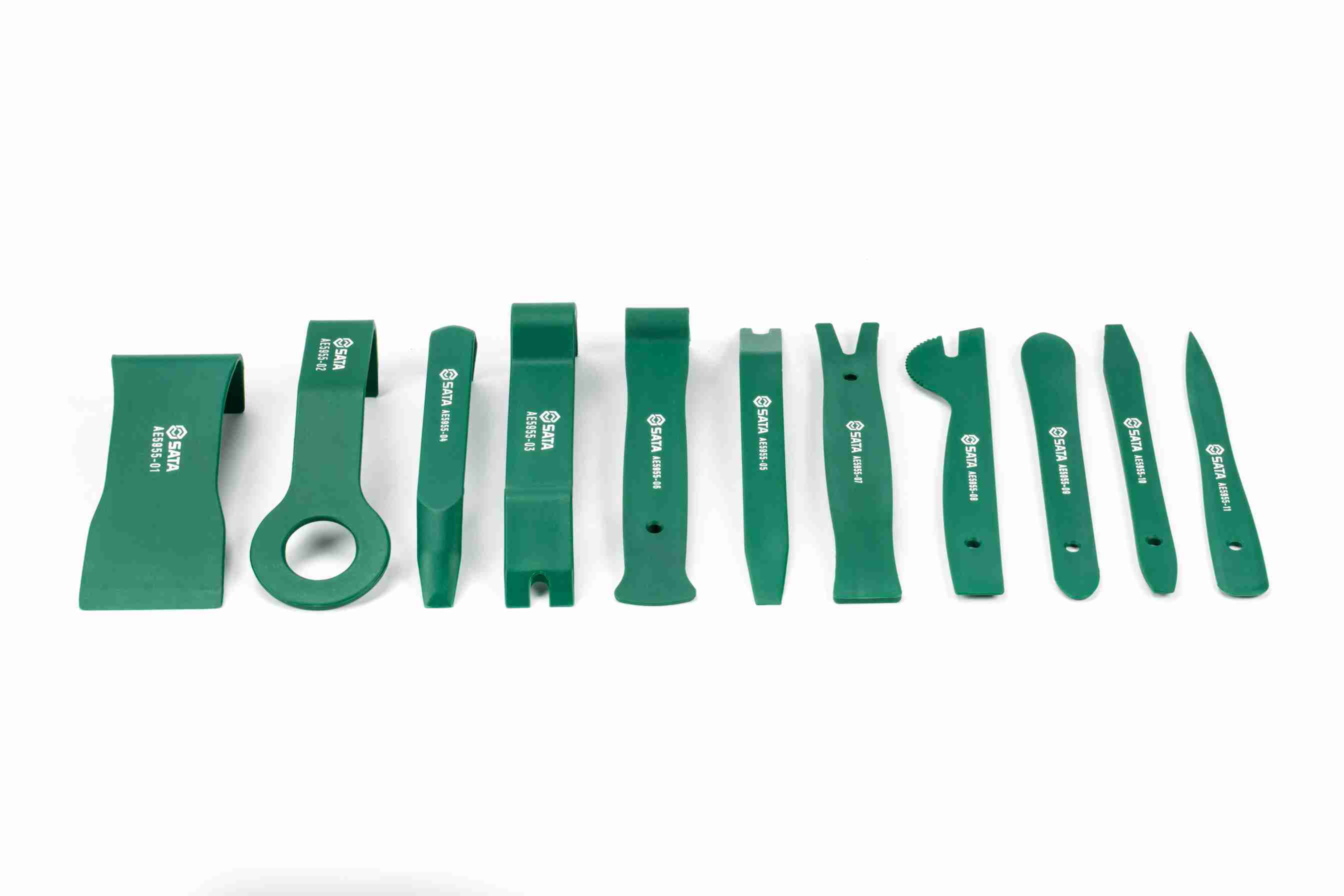 AE5955 SATA 11Pc. Auto Fastener & Molding Removal Set