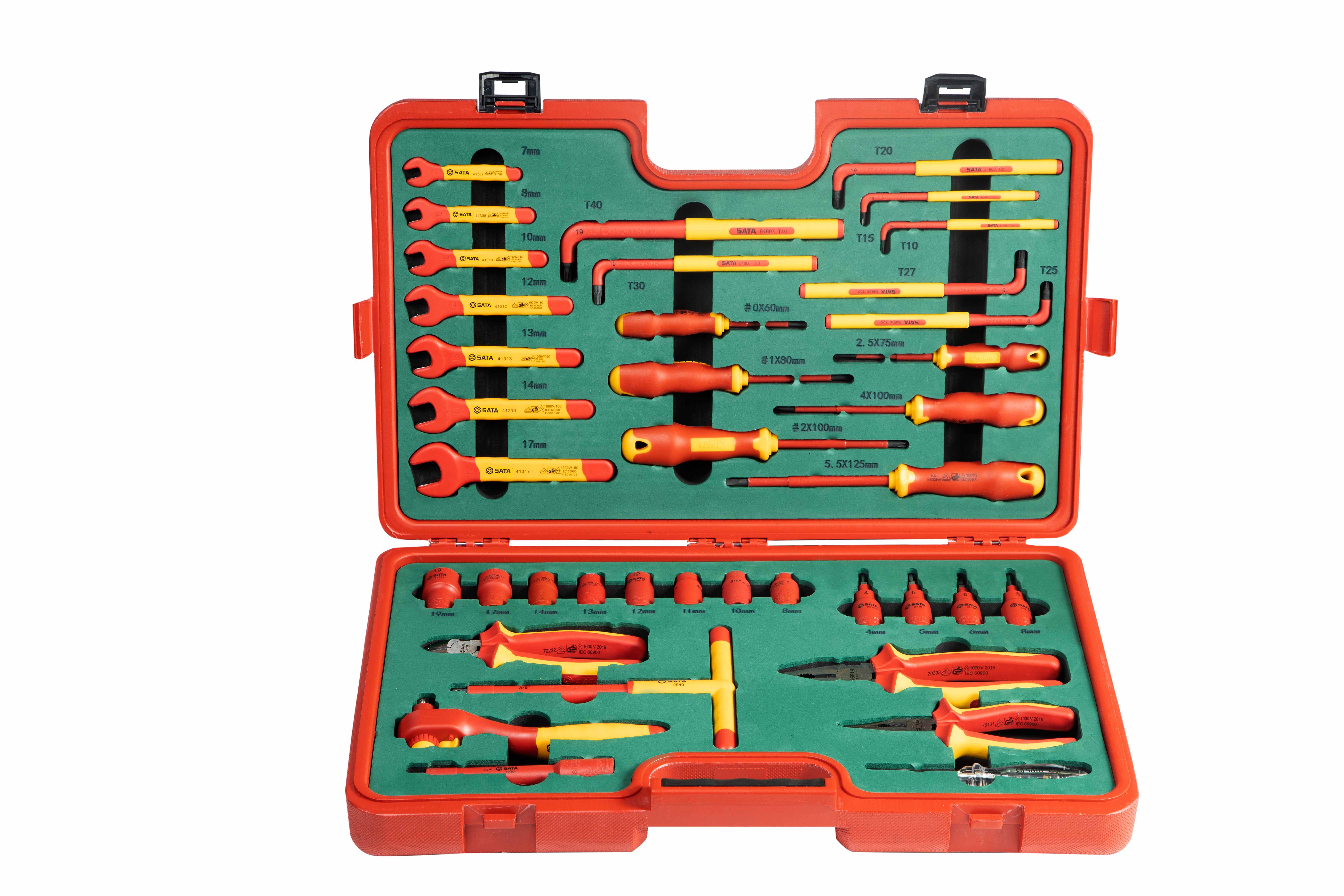 09933 SATA 39pcs  Electrical Automotive Tool Set