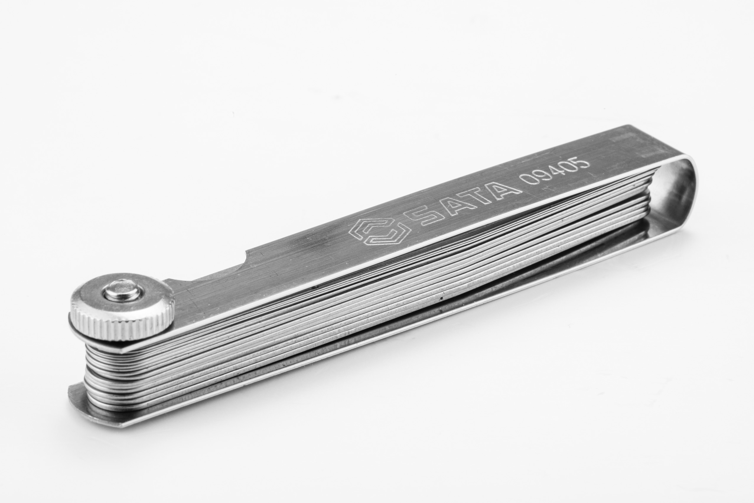 09405 SATA 23Pc. Feeler Gauges Set 0.02-1.00MM, Metric&S.A.E.