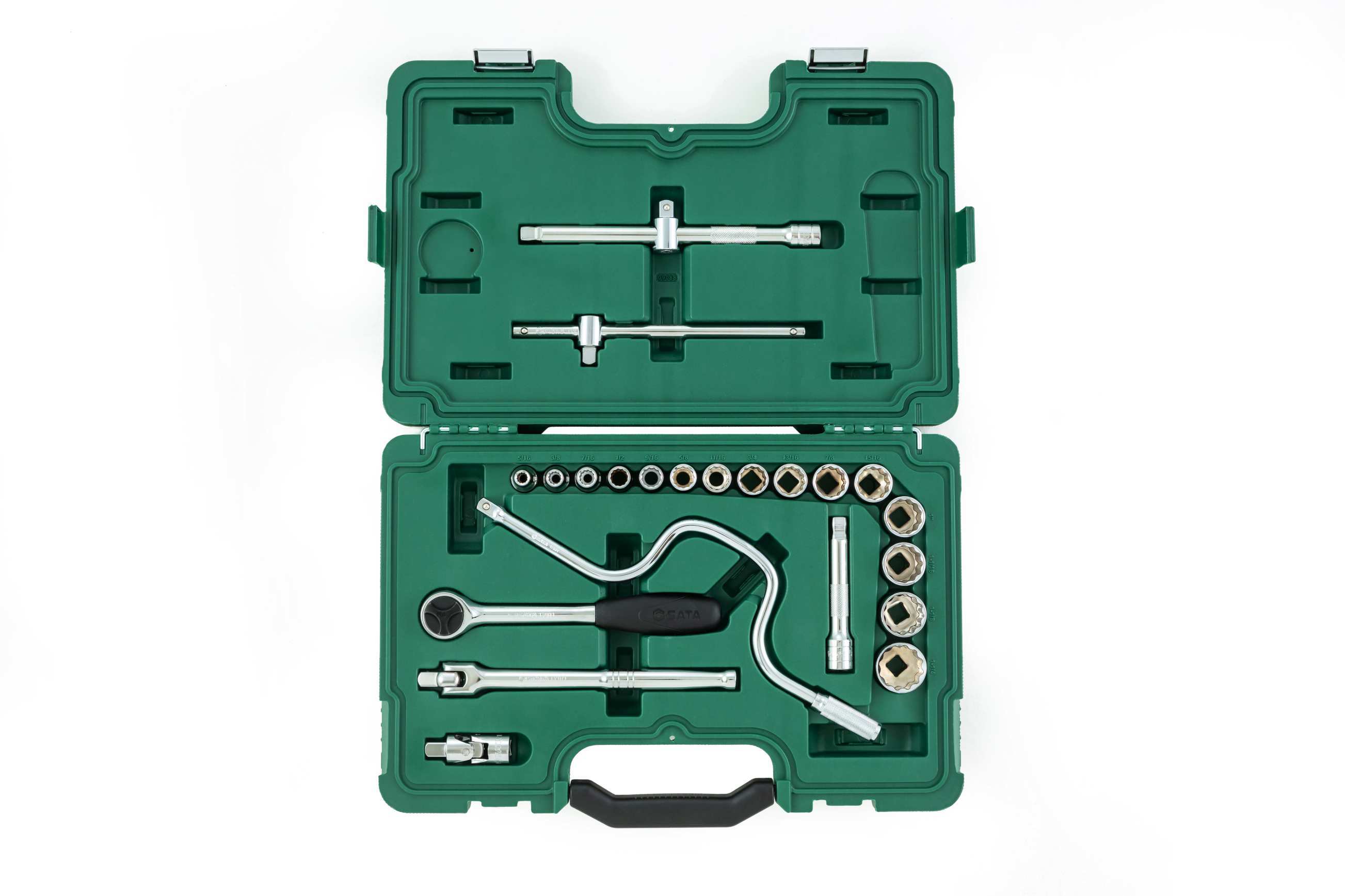 09088 SATA 22Pc. 1/2" Dr. Socket Set, S.A.E.