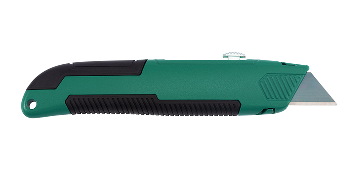 93641 SATA Zinc Alloy Utility Knife, 5 Extra Blades