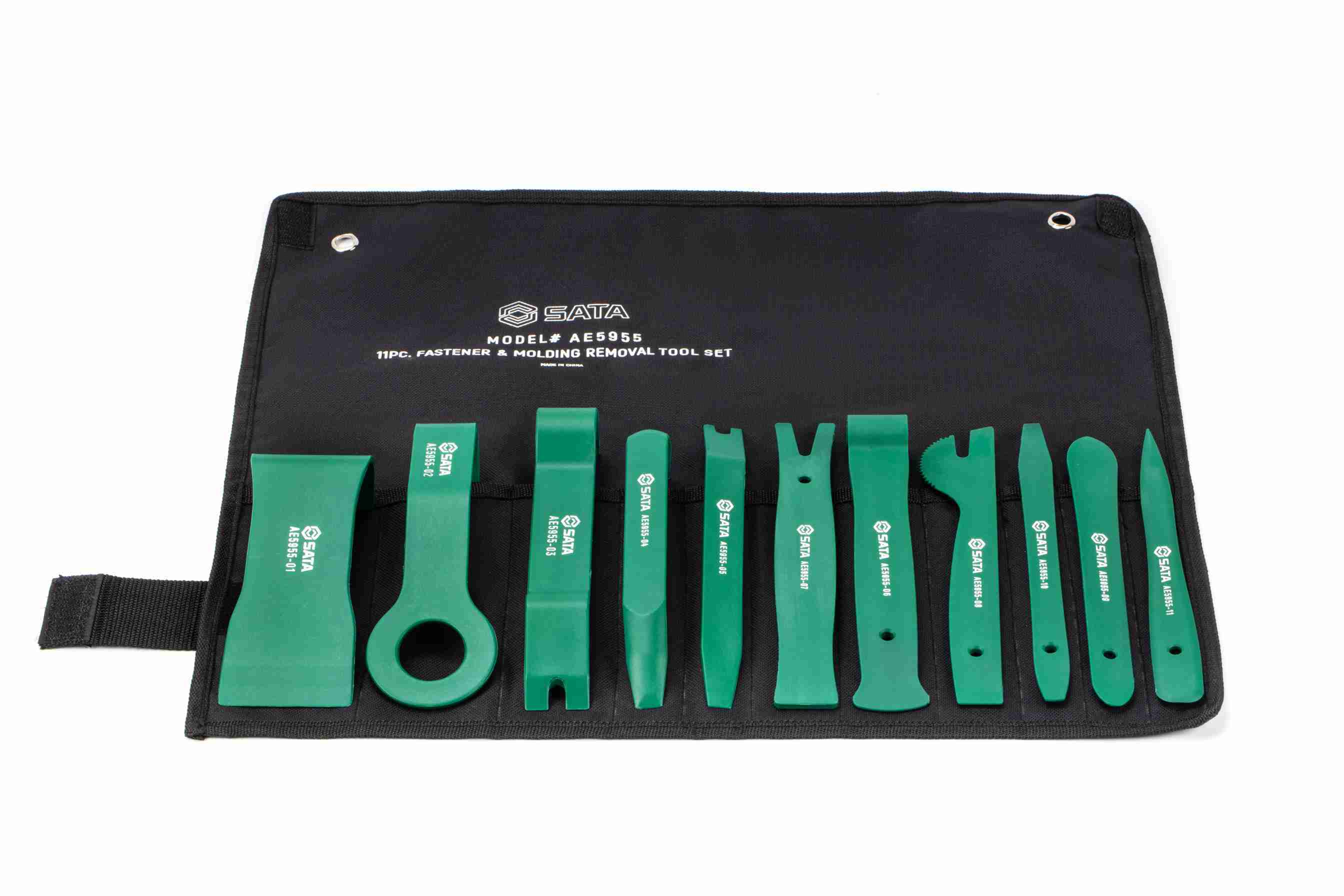 AE5955 SATA 11Pc. Auto Fastener & Molding Removal Set