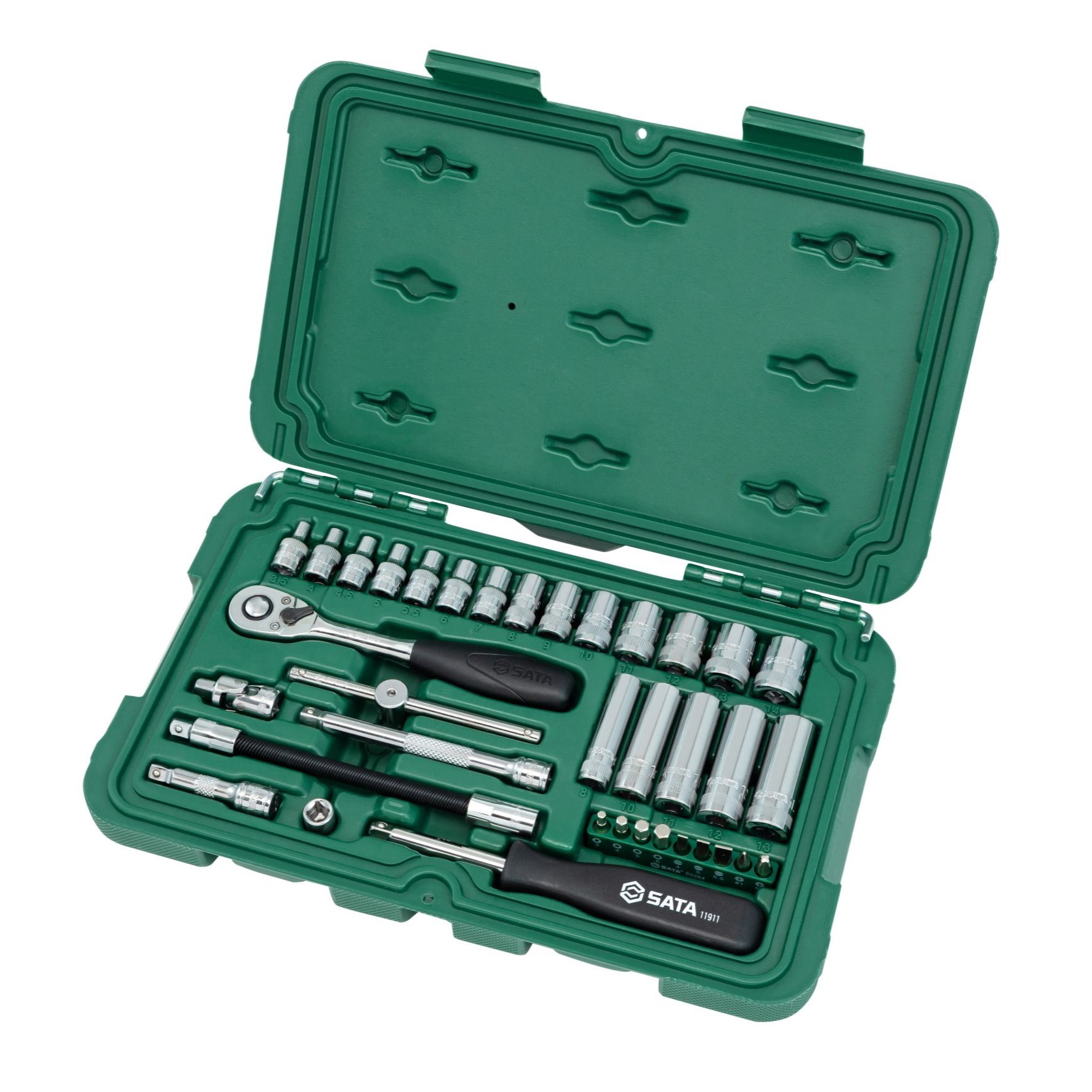 09001 SATA 25Pc. 1/4" Dr. Socket Set