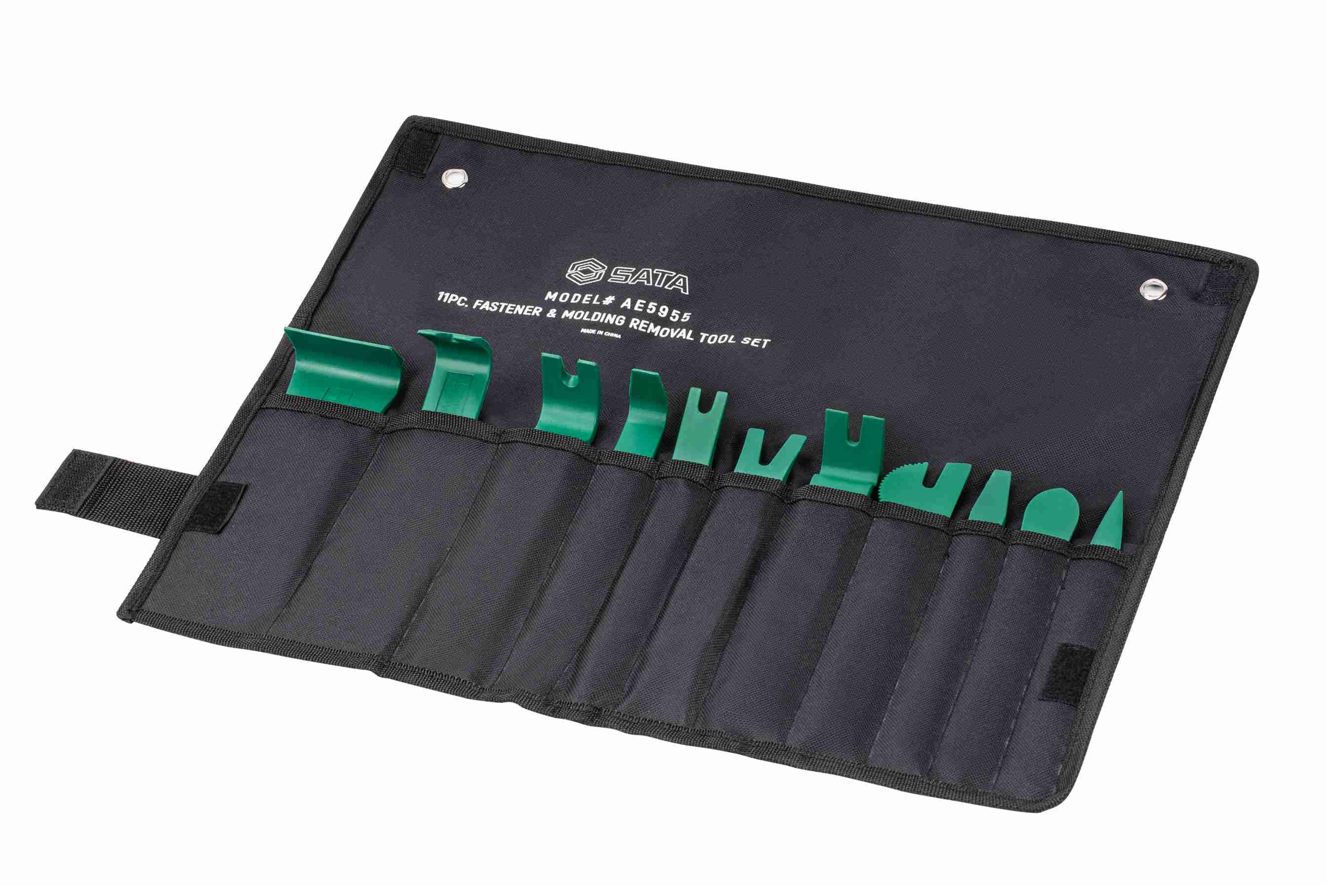 AE5955 SATA 11Pc. Auto Fastener & Molding Removal Set