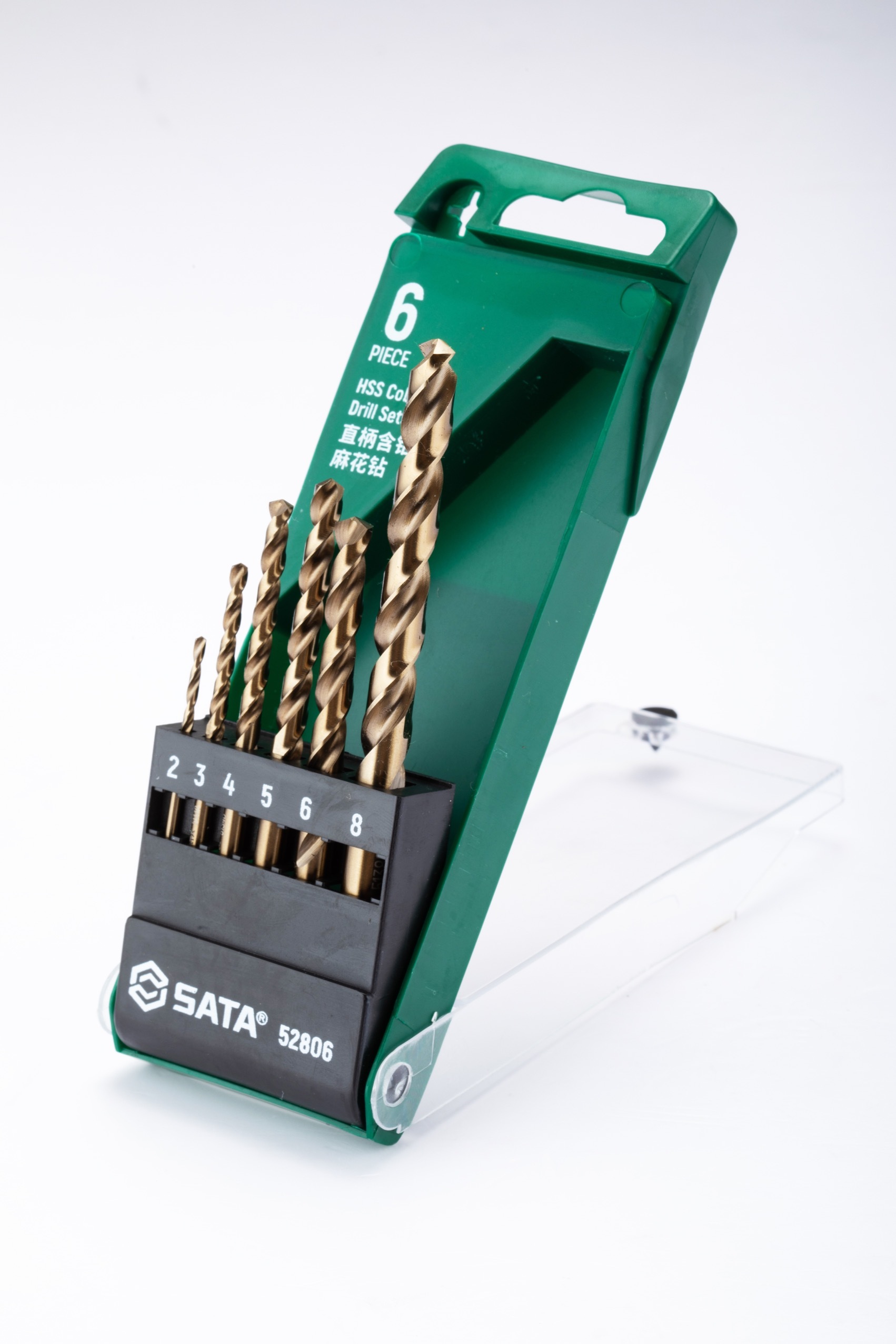 52806 SATA 6PCS?HSS?COBALT?DRILL SET