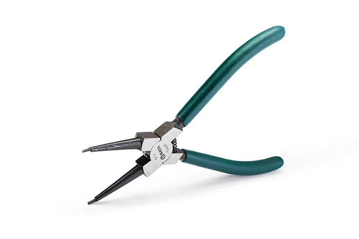 72032 SATA German Style Internal Snap Ring Pliers 7", Straight Tips