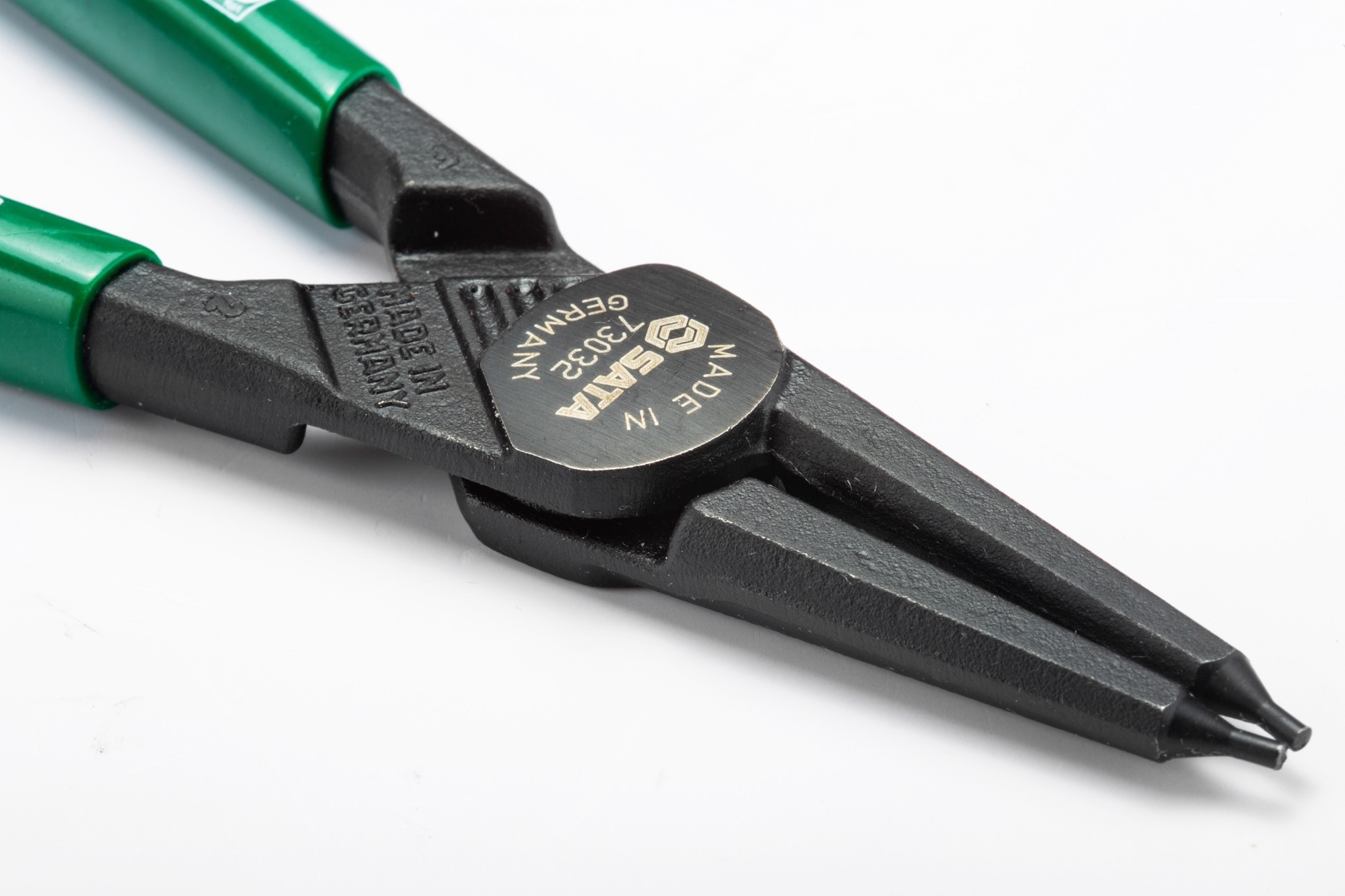 73030 SATA G Series  Internal Snap Ring Pliers 5", Straight Tips, 0.9mm