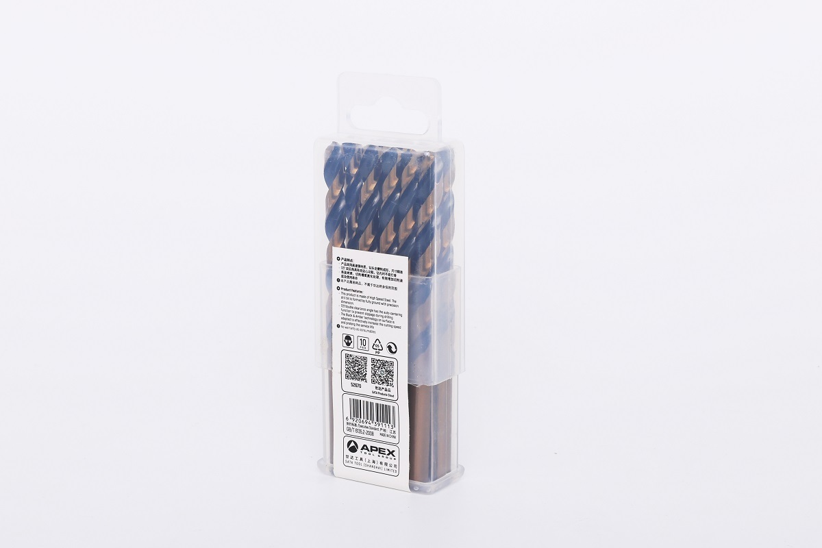 52670 SATA 10Pc. HSS Fully Ground Twist Drill 7.0mm