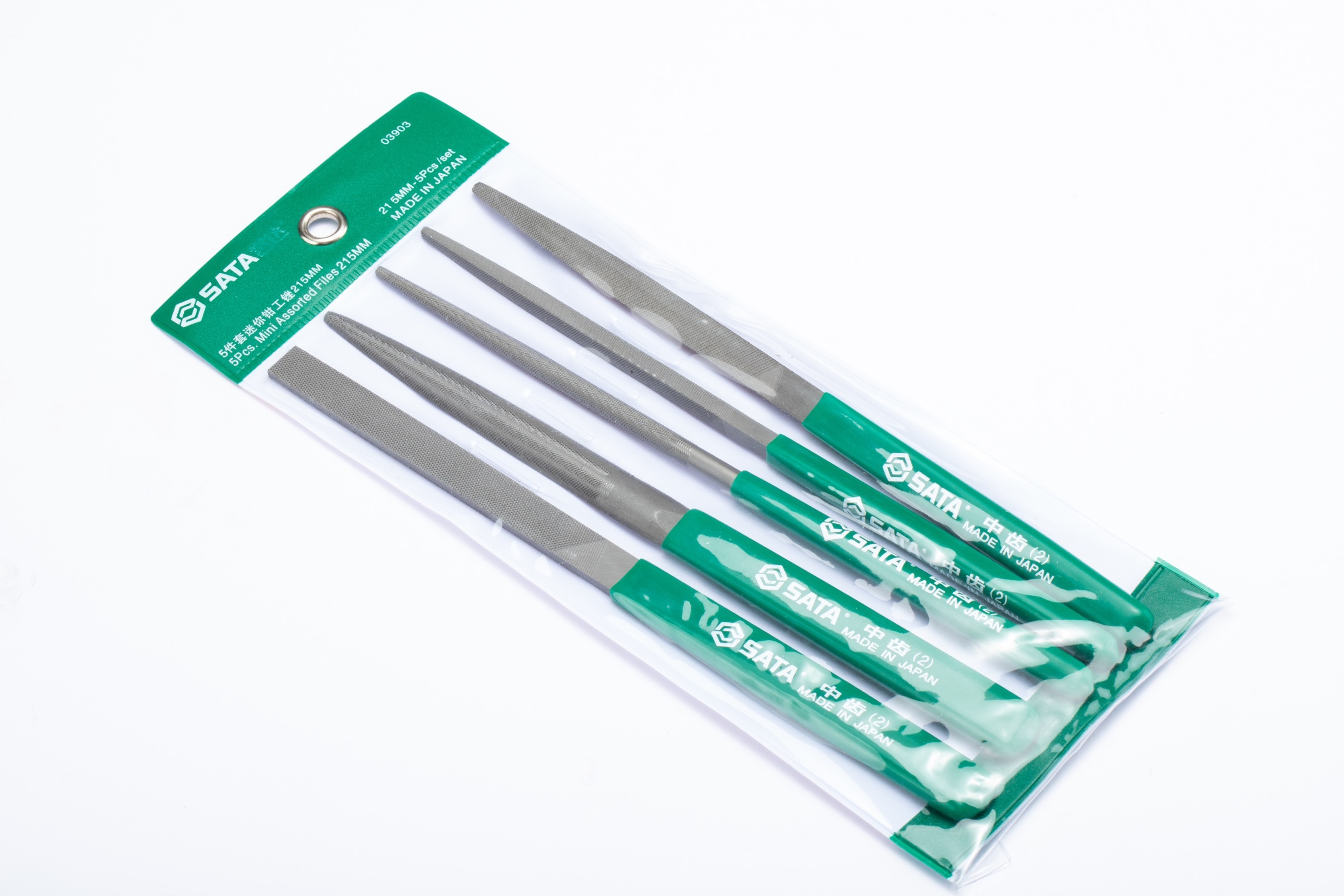 03903 SATA 5Pc. Mini File Set 215MM