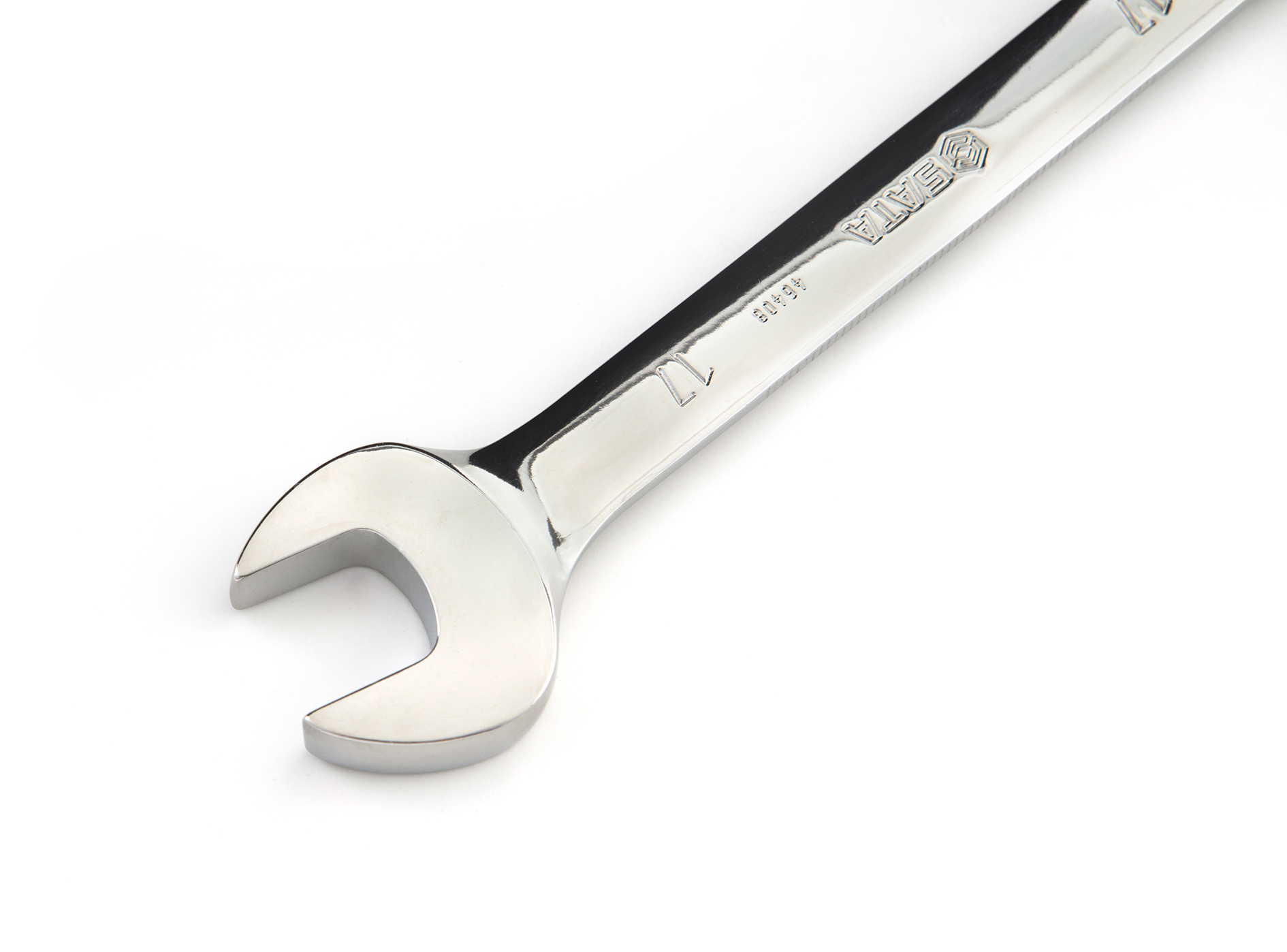 46410 SATA Full Polish Flex Ratcheting Wrench 19MM