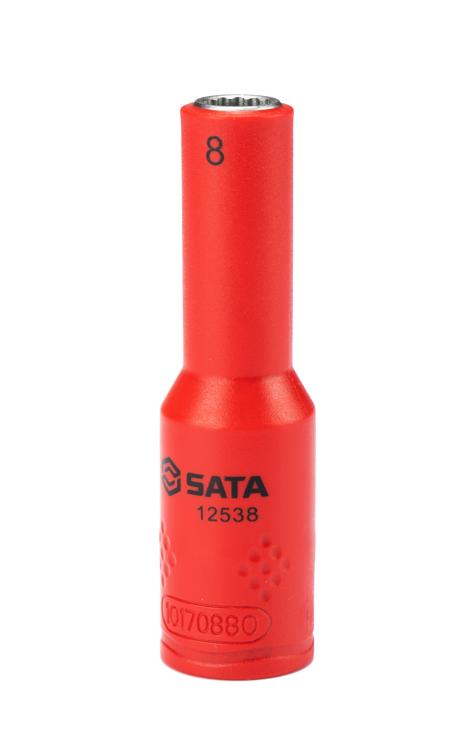 12538 SATA 10MM VDE Insulated Long Socket 8MM