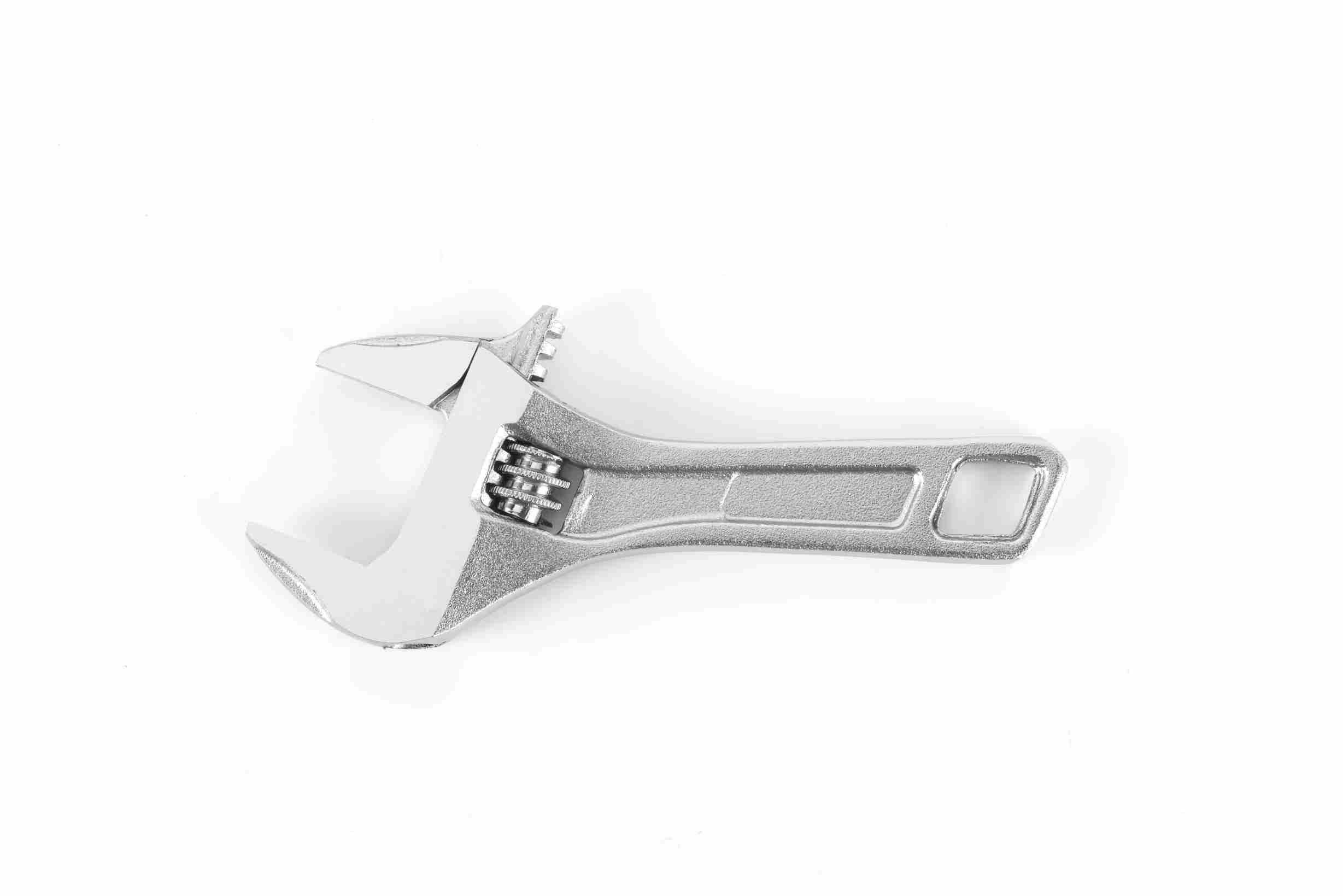 47233 SATA Wide Jaw Short Handle Adjustable Wrench 8"