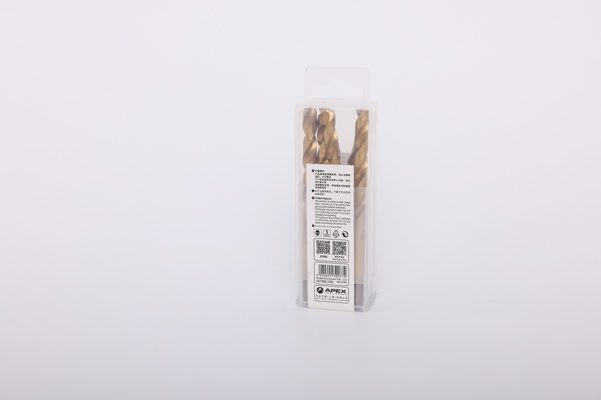 52190A SATA 5Pc. HSS-TiN Twist Drill 9.0mm