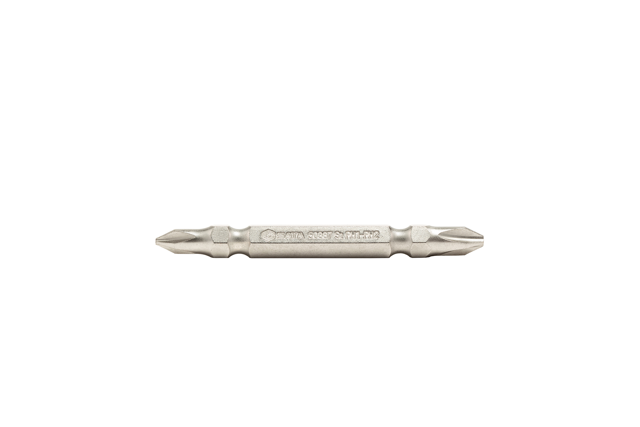 59387 SATA 5Pc. 1/4" Hex Shank Double-ended Bits, 65MM Length, #1