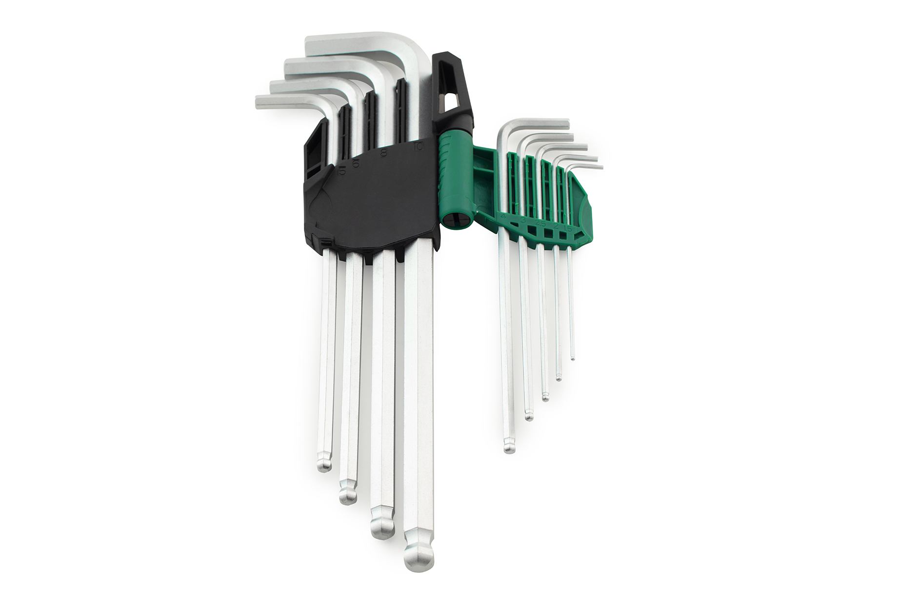 09101A SATA 9 PCS EXTRA LONG POINT HEX KEY SET MM (CrV)
