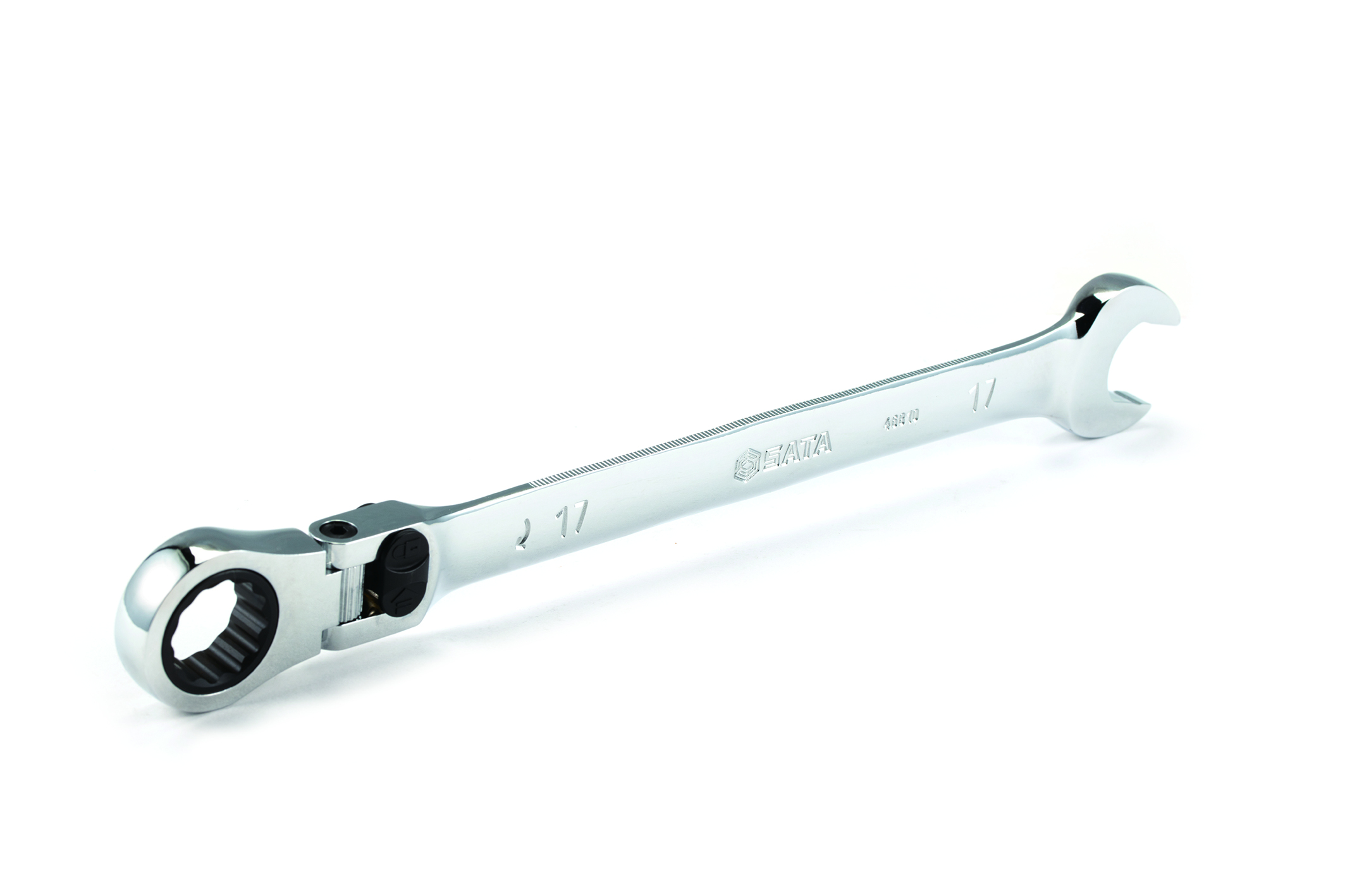 46812 SATA Extra Long Locking Flex Ratcheting Wrench 19MM