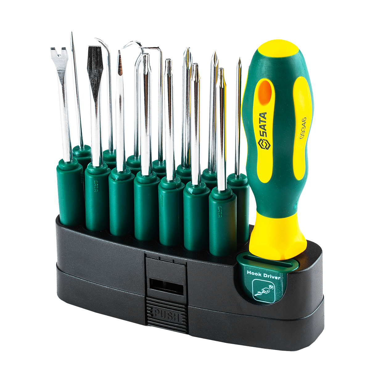 09346 SATA 16pc interchangeable Screwdriver set