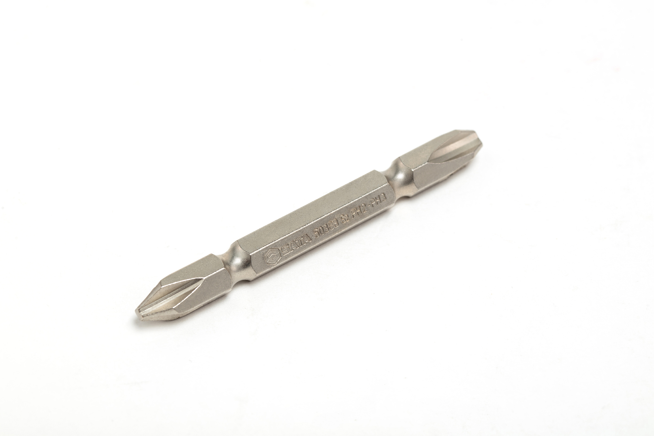 59388 SATA 5Pc. 1/4" Hex Shank Double-ended Bits, 65MM Length, #2