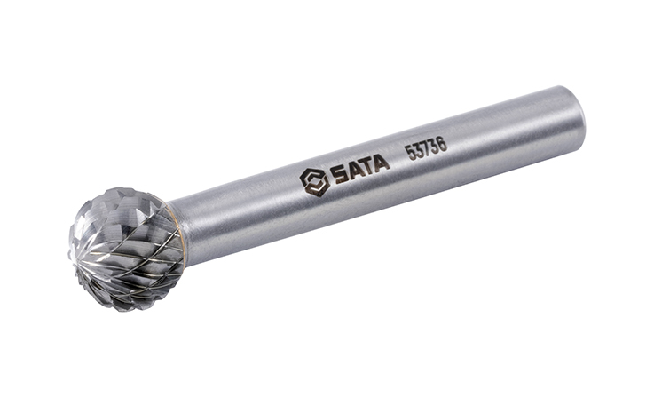 53736 SATA Spherical cross cut burrs D1009X06