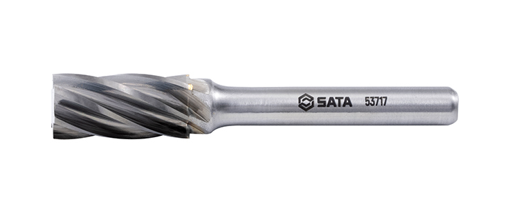 53717 SATA Cylindrical coarse cut burrs A1020C06