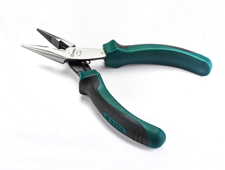 70612A SATA 5.5" High Leverage Mini Long Nose Pliers