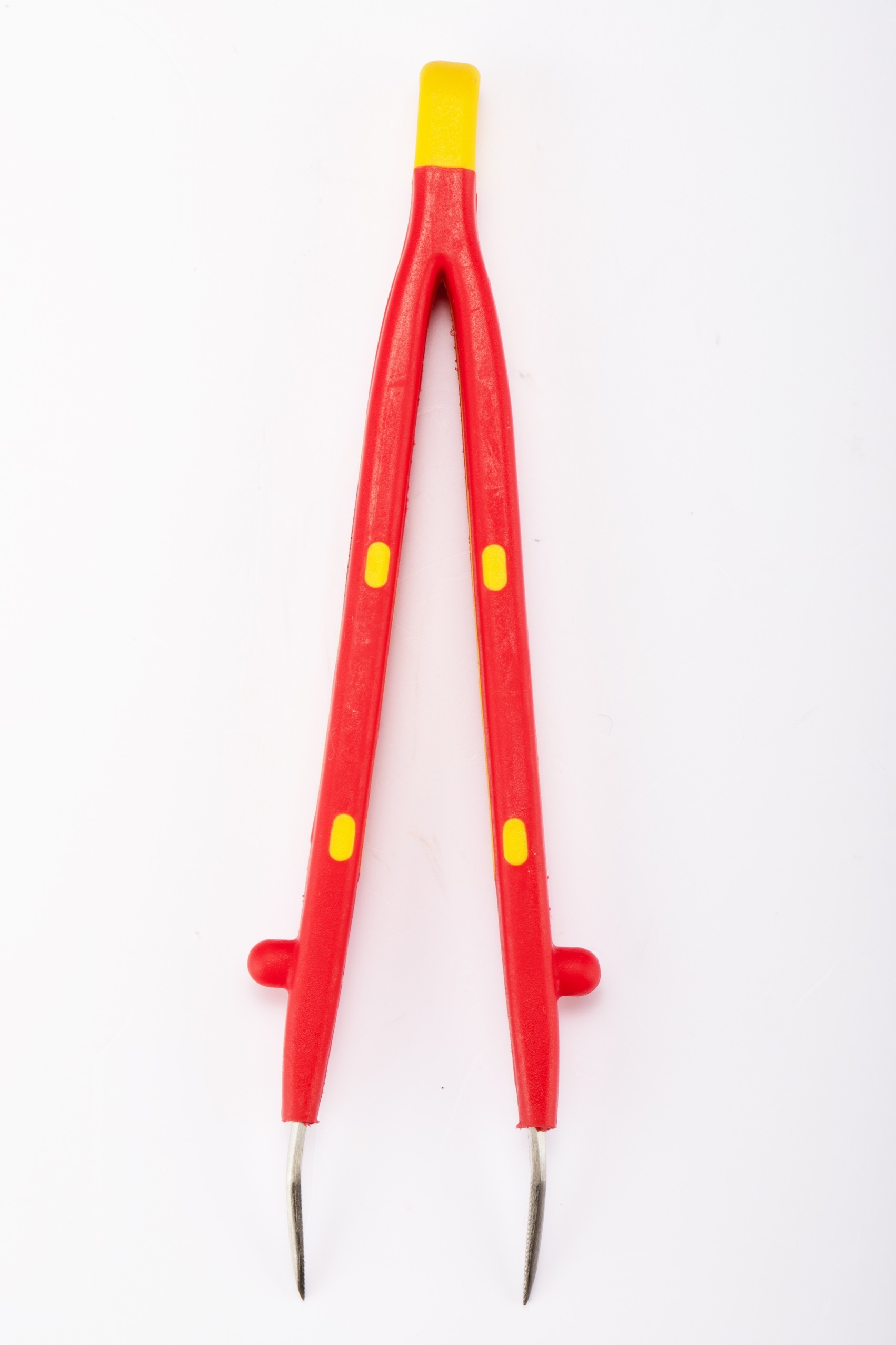 03183 SATA VDE Curved Fine Pointed Tips Tweezers159MM