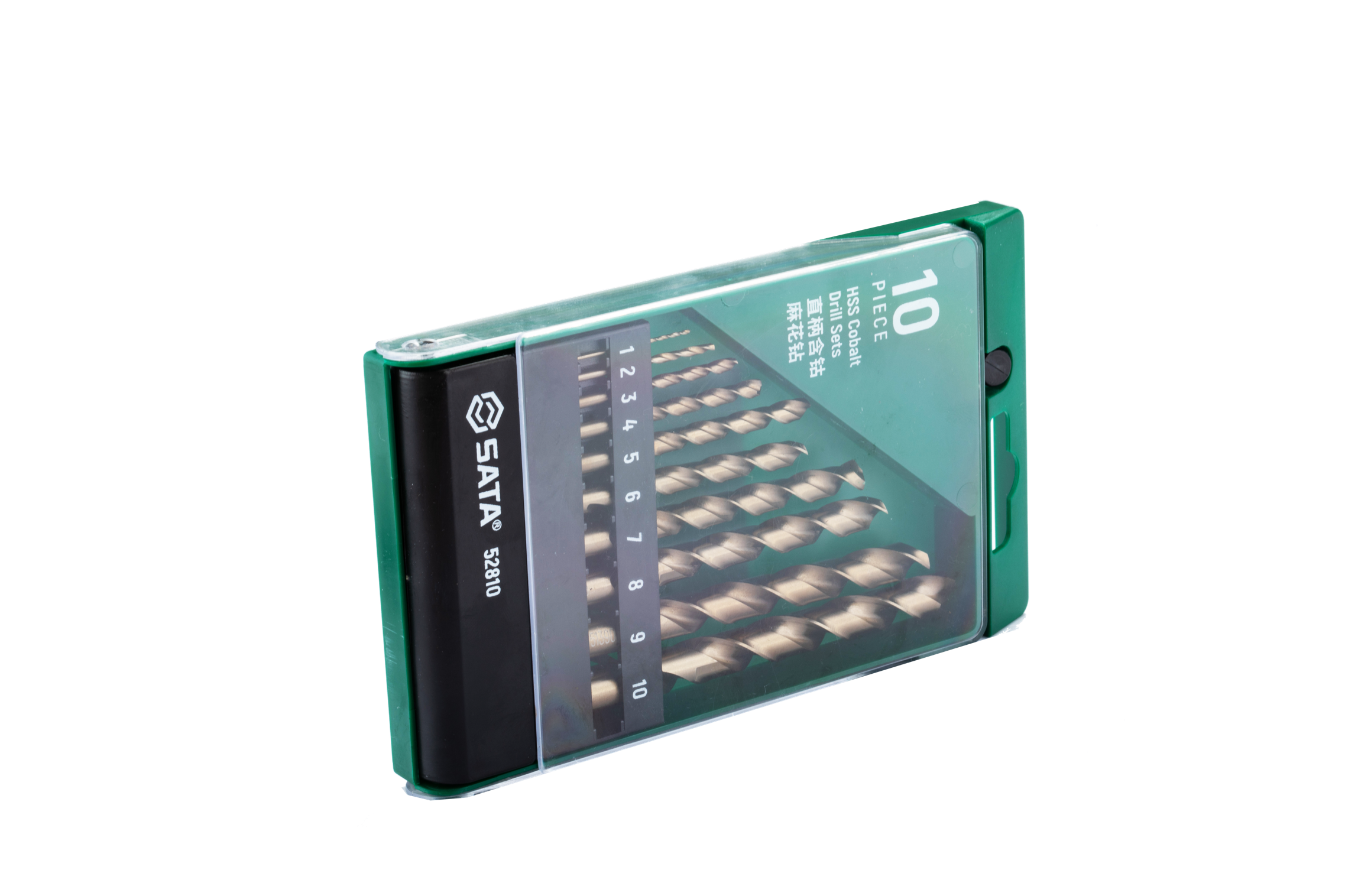 52810 SATA 10PCS?HSS?COBALT?DRILL SET