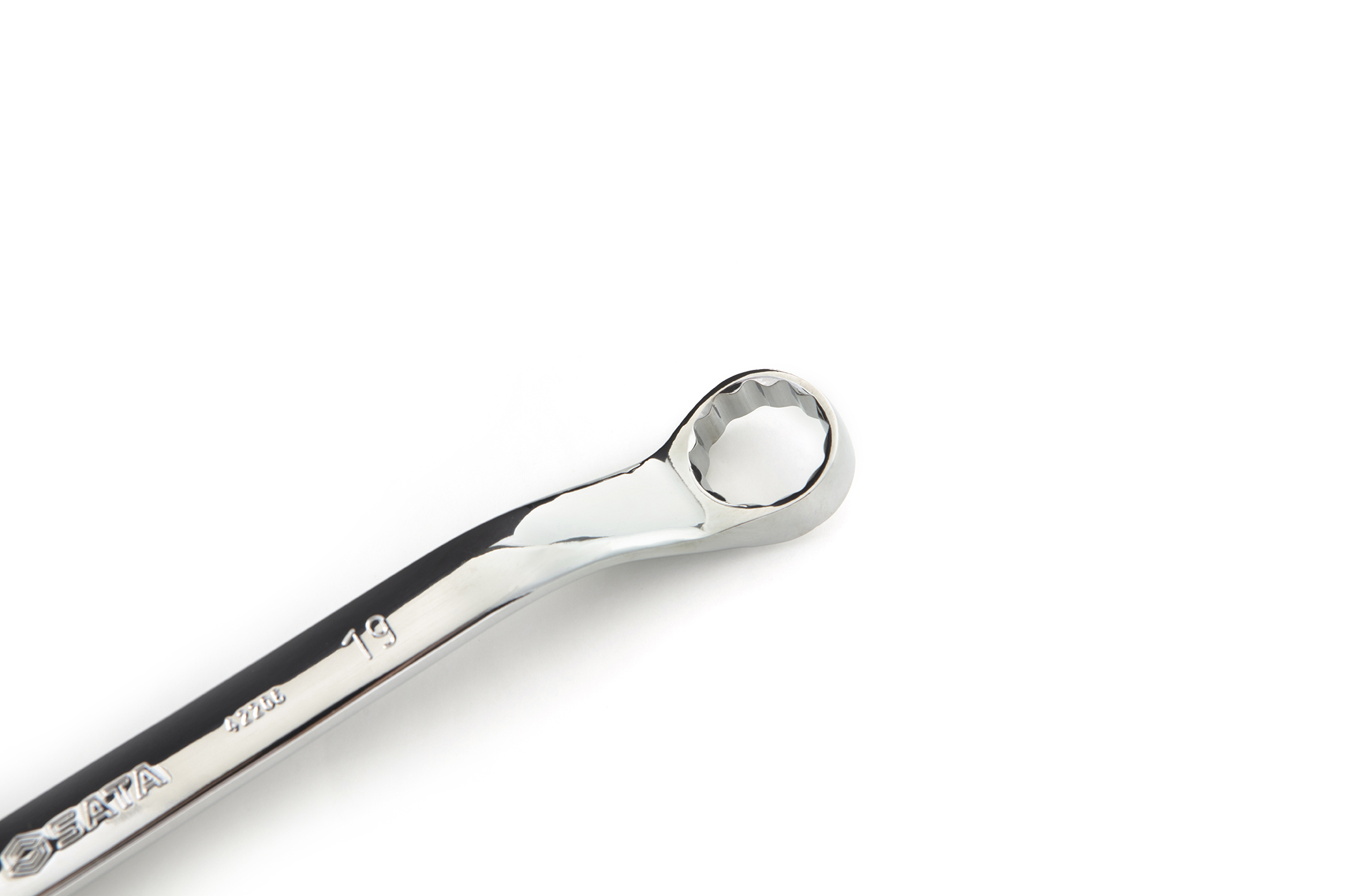42220 SATA Full Polish Box End Wrench 19x22MM