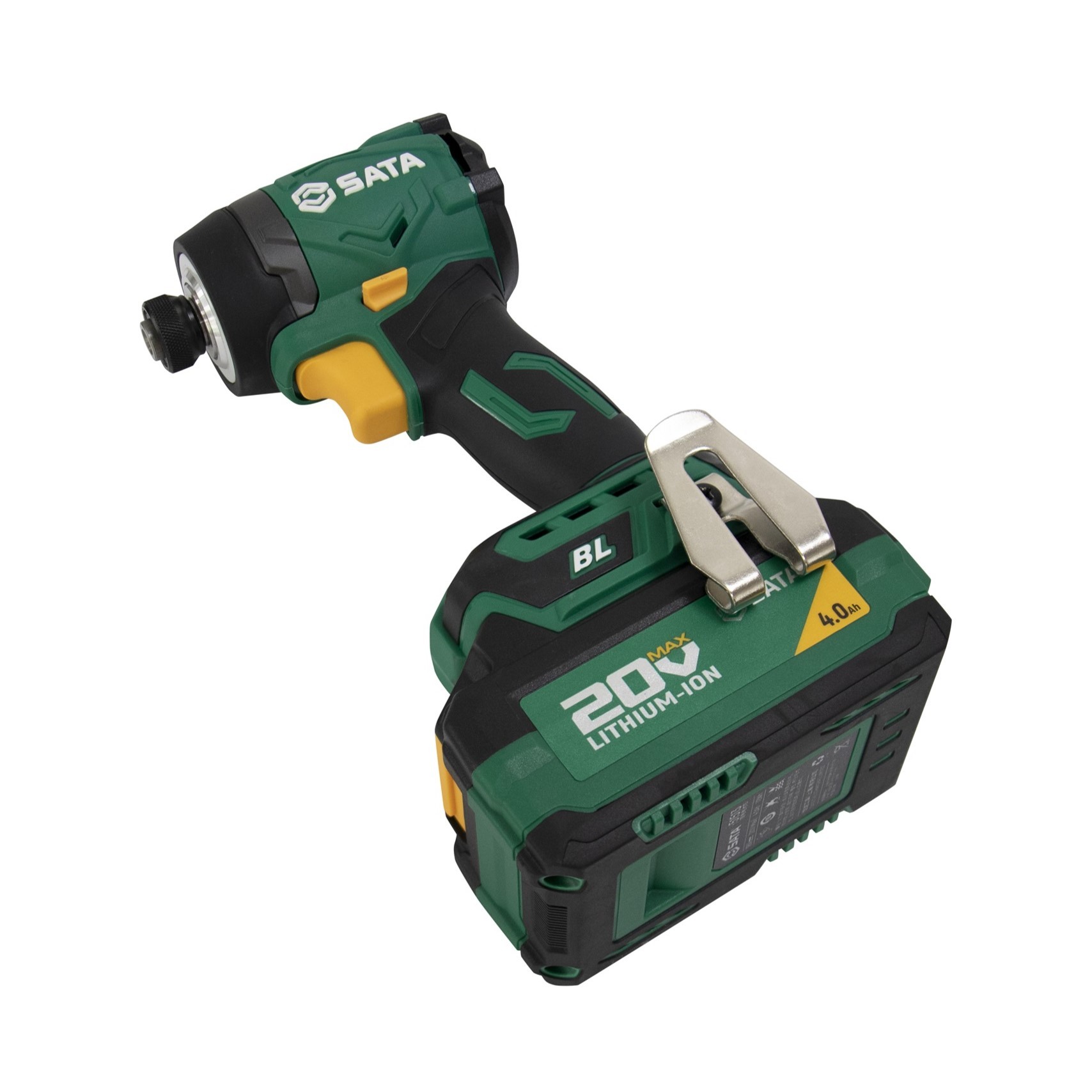 151085U SATA 20V Li-Ion Brushless Impact Screwdriver 230N·m (4.0Ah*2)