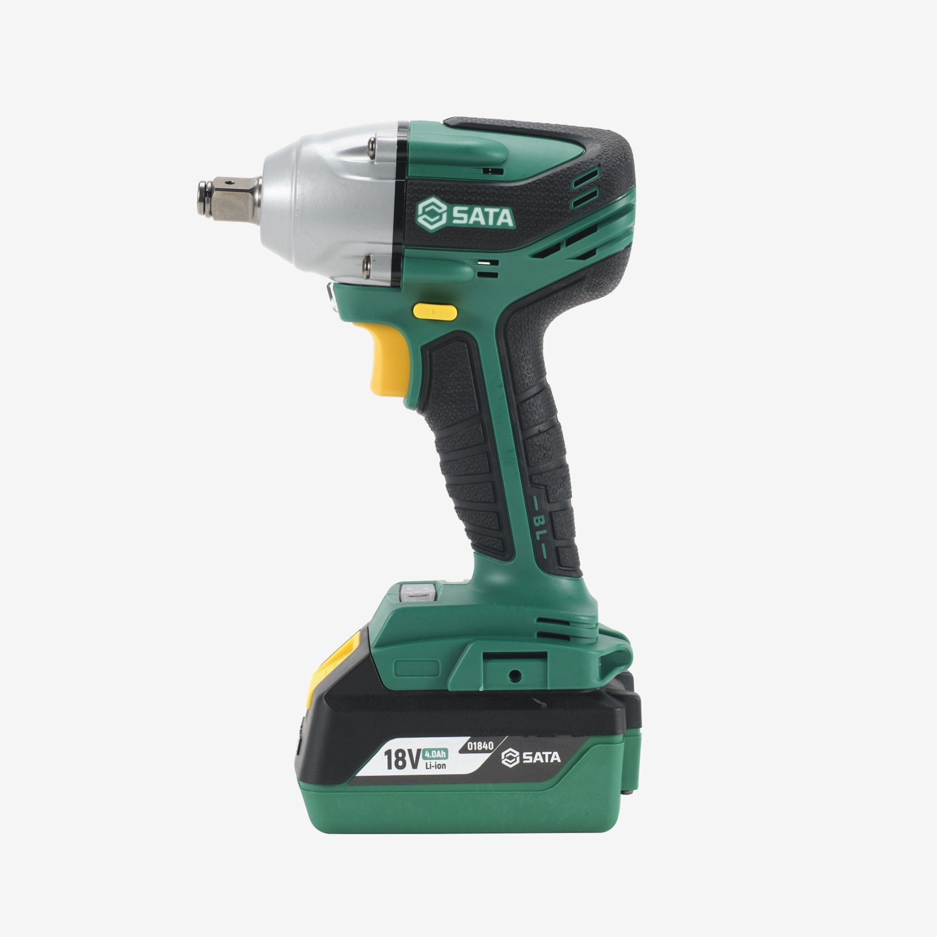 51073B SATA 18V Li-ion Brushless Impact Wrench 300N/m (1Pc. 4.0Ah Battery & 1Pc. Charger)