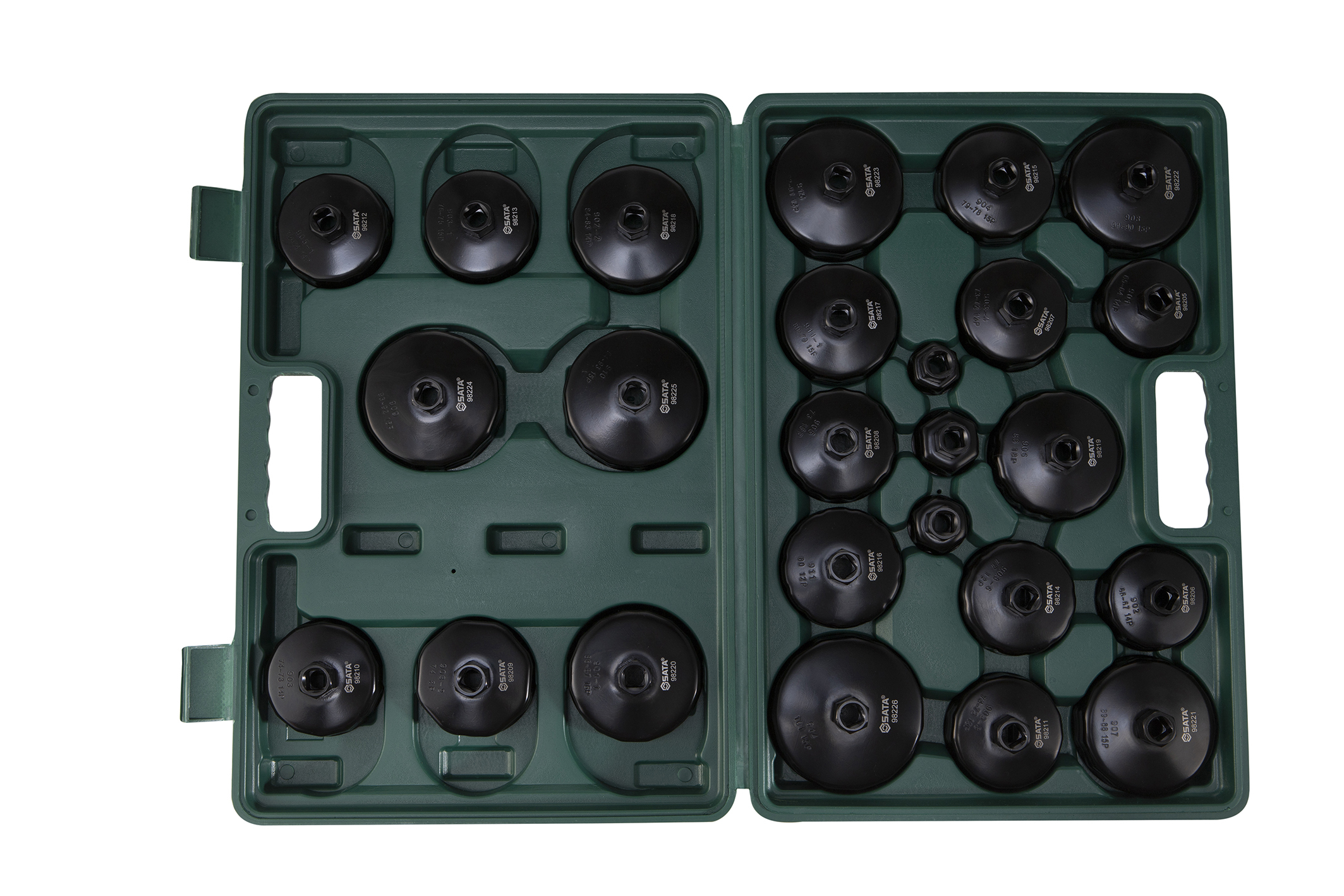09705 SATA 25Pc. End Cap Oil Filter Wrench Set